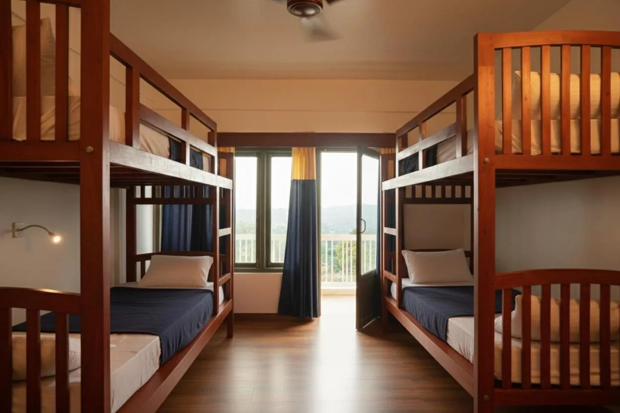 bunk bed, Bed in Monkey Tribe Munnar