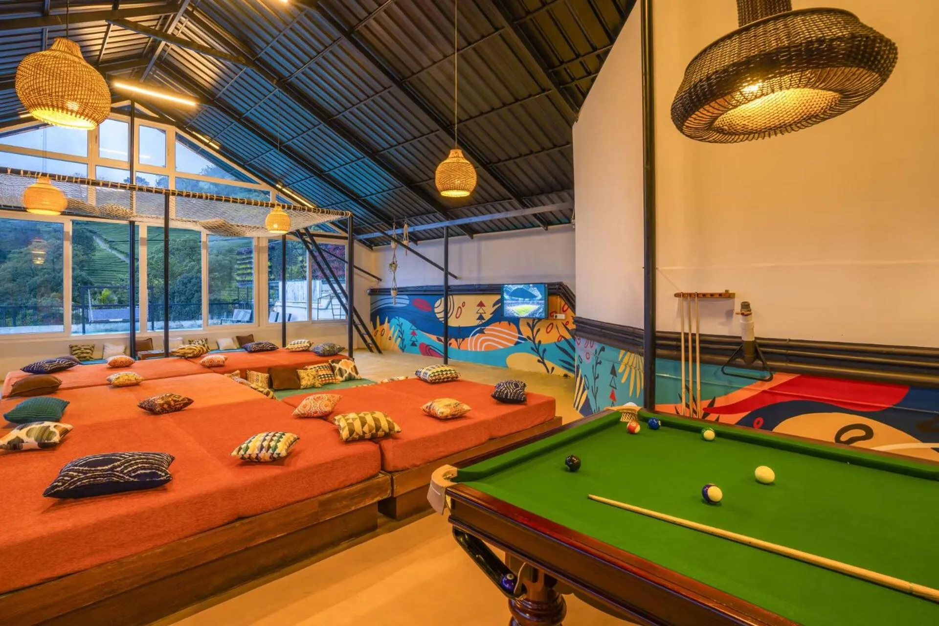 Game Room in Monkey Tribe Munnar