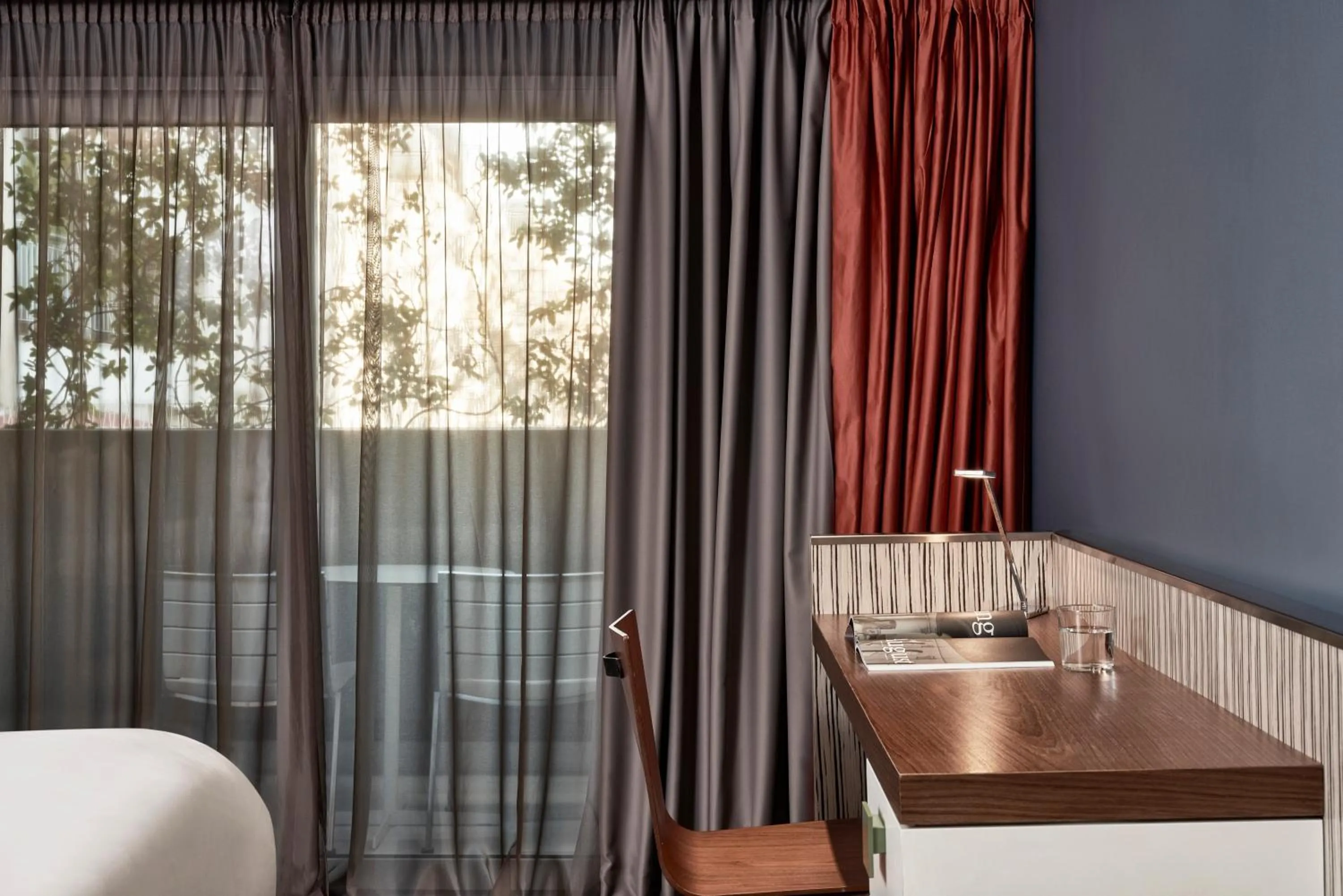 Seating area, Bed in AthensWas Design Hotel