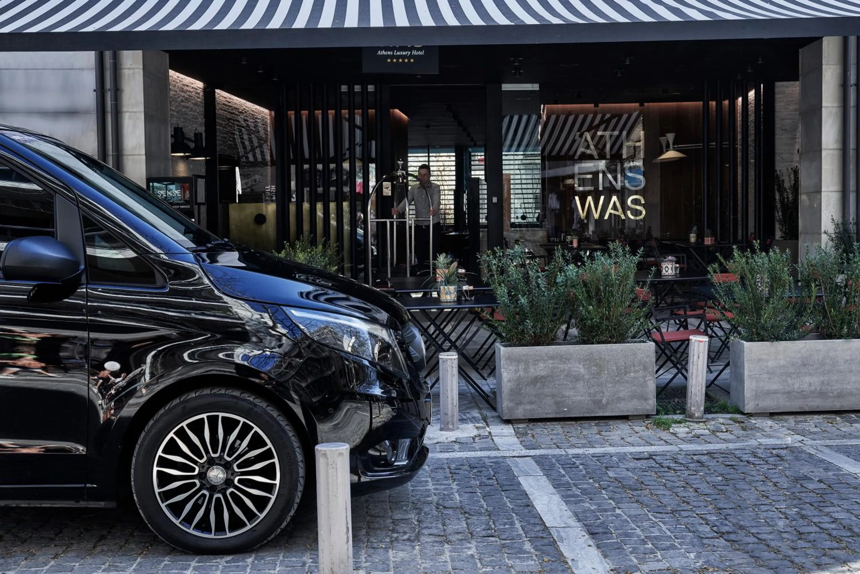 Property building in AthensWas Design Hotel