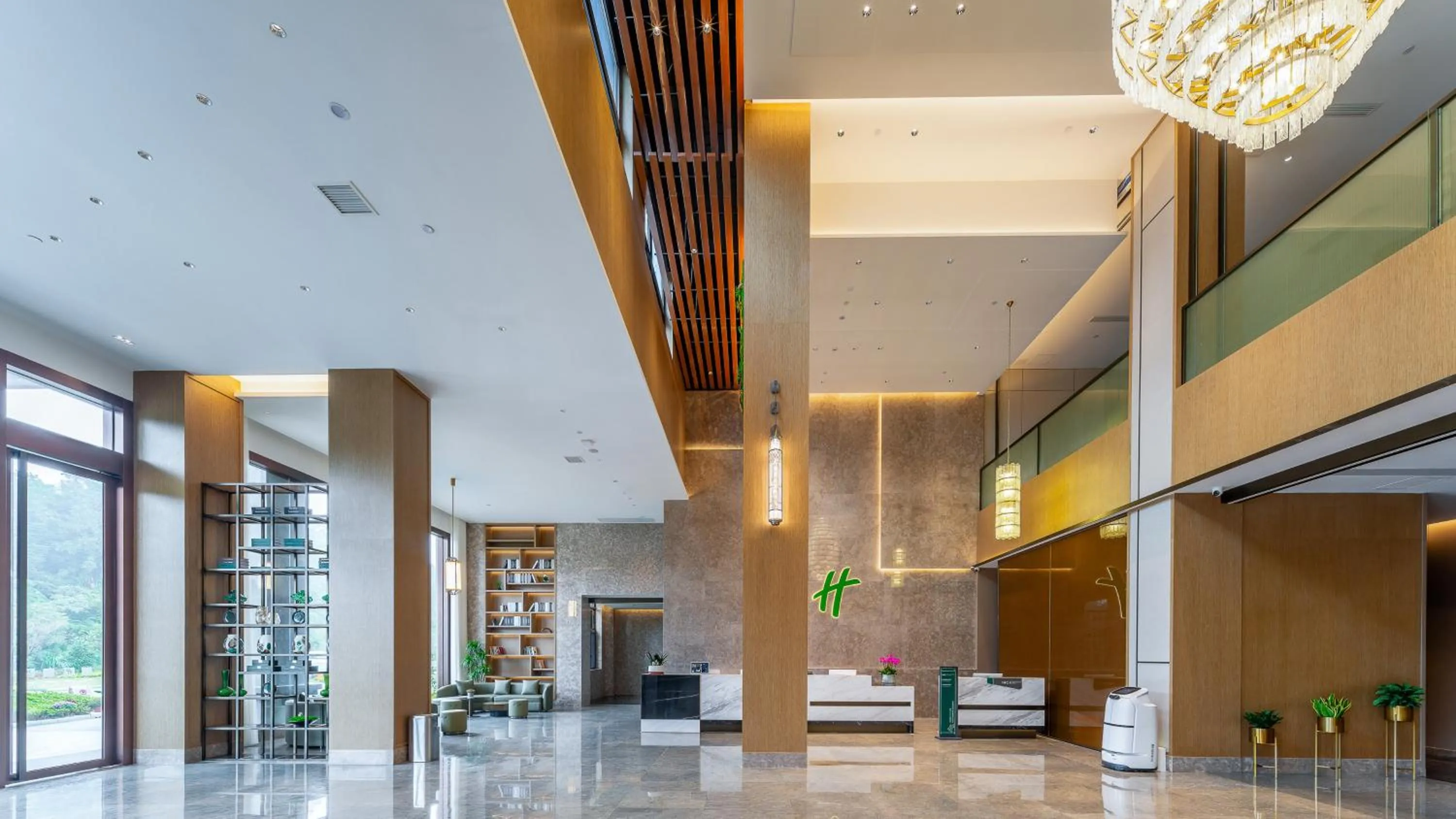 Property building in Holiday Inn Jiuhua Mountain Hot Spring by IHG