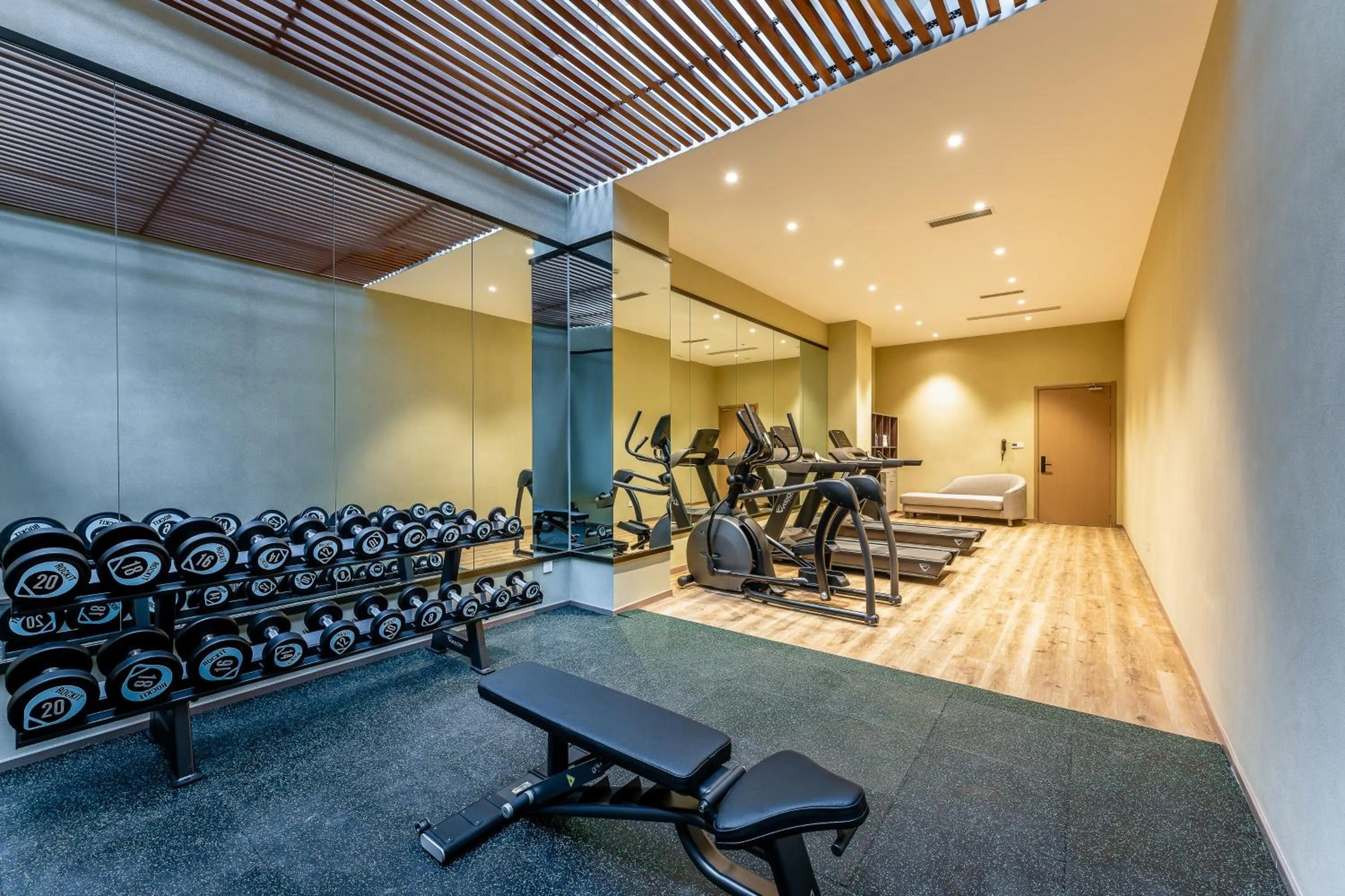 Fitness centre/facilities in Holiday Inn Jiuhua Mountain Hot Spring by IHG
