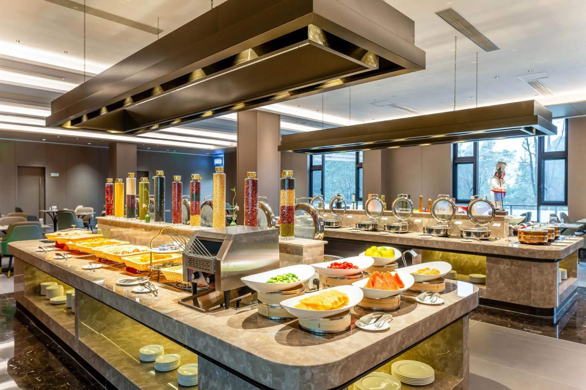 Breakfast in Holiday Inn Jiuhua Mountain Hot Spring by IHG