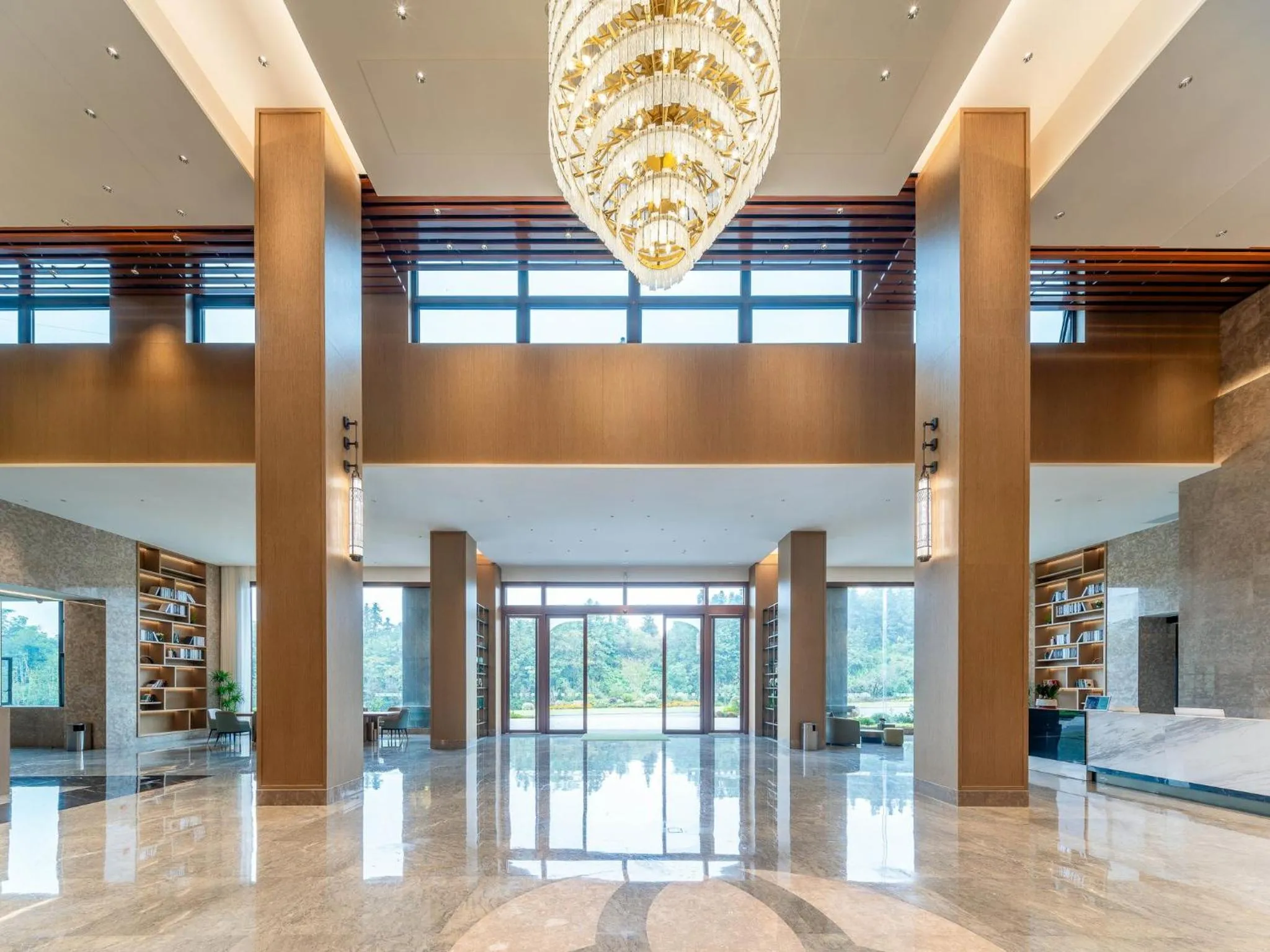 Property building in Holiday Inn Jiuhua Mountain Hot Spring by IHG