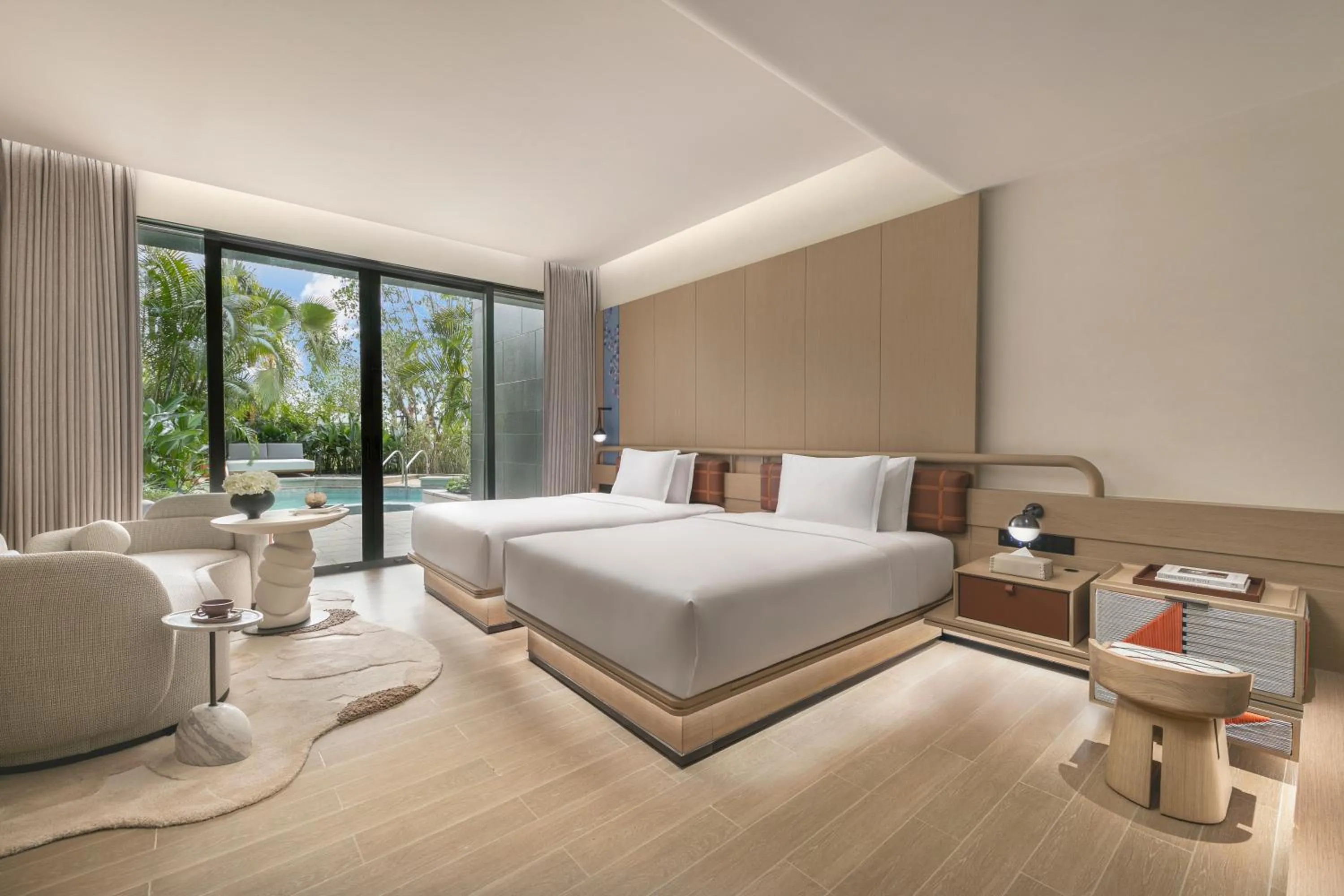 Photo of the whole room, Bed in Hotel Indigo Hainan Clear Water Bay by IHG