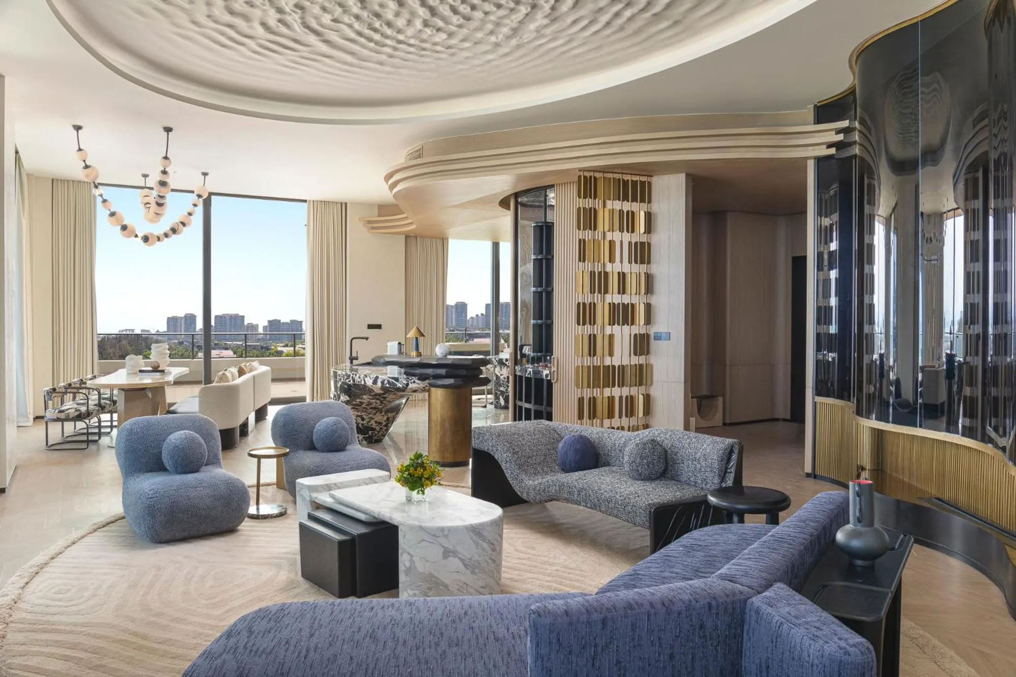 Living room in Hotel Indigo Hainan Clear Water Bay by IHG