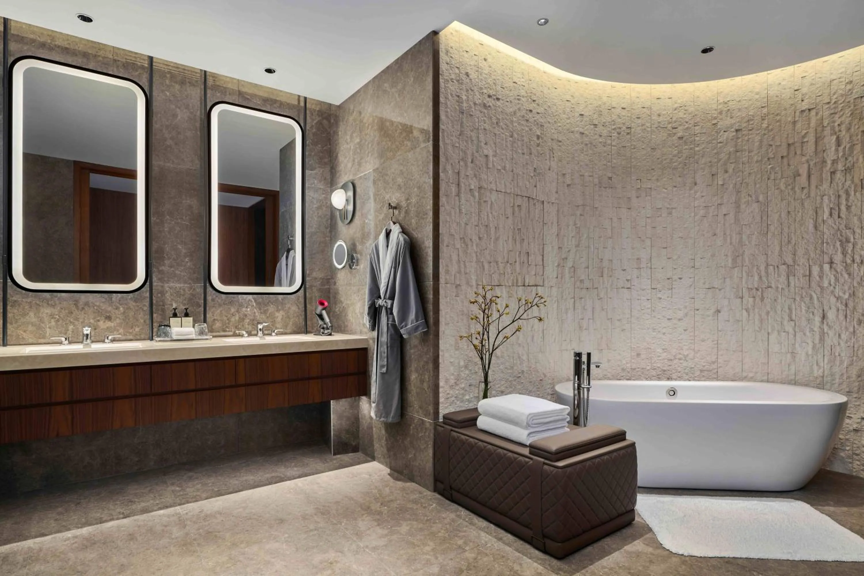 Bath in Vignette Collection Shanghai Snow World Hotel by IHG