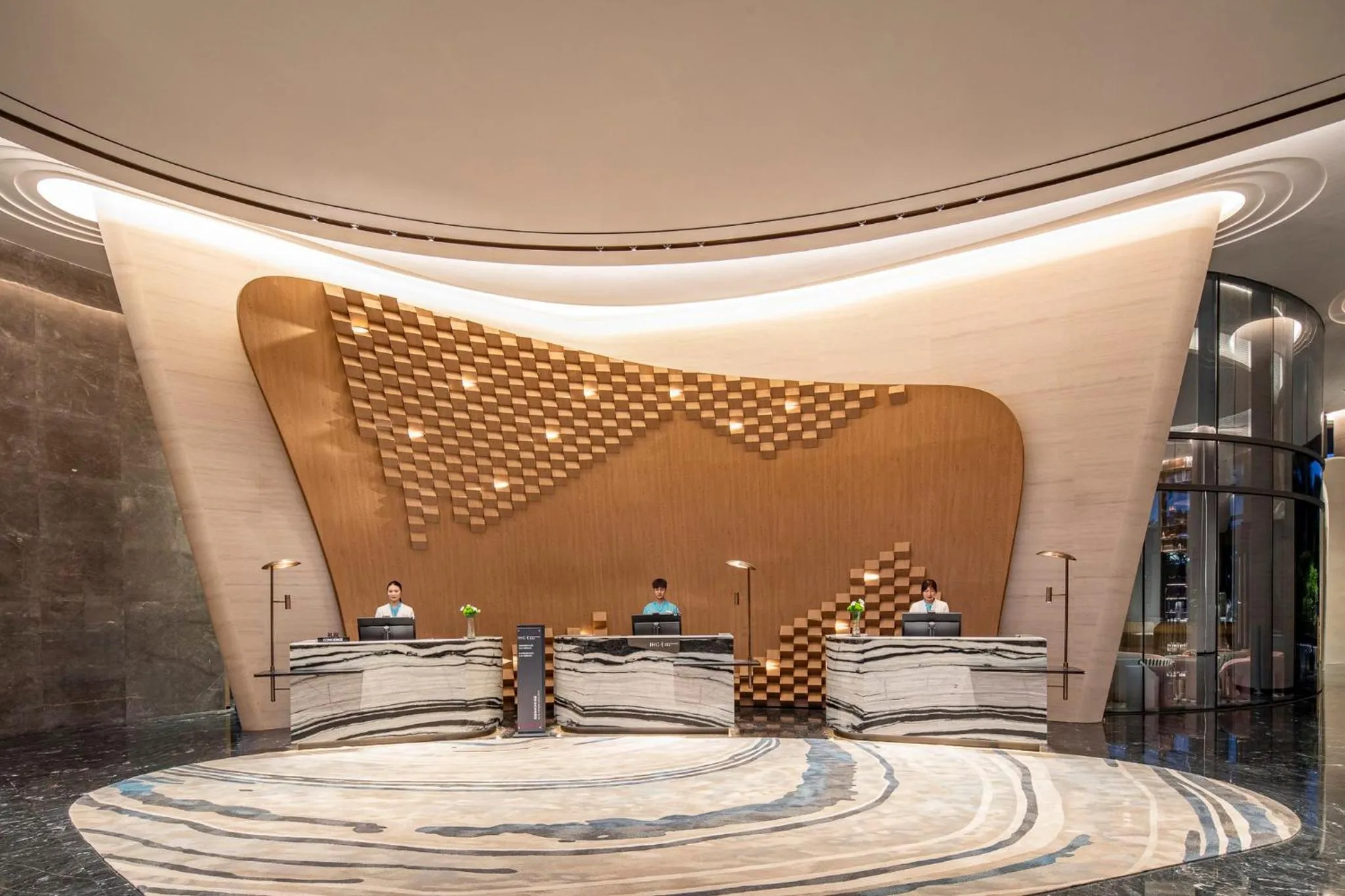 Property building in Crowne Plaza Sanya Yazhou Bay by IHG