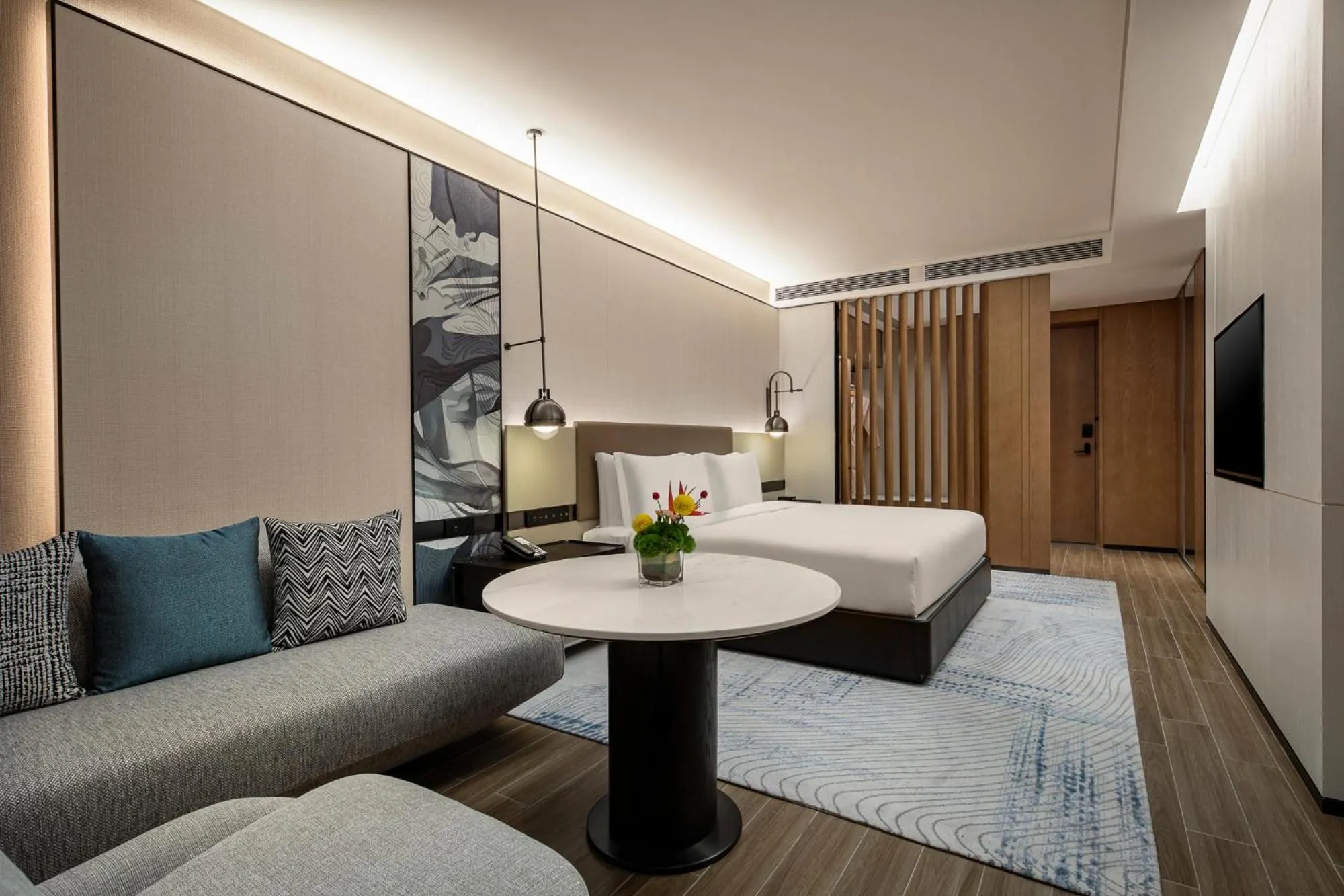 Bedroom in Crowne Plaza Sanya Yazhou Bay by IHG