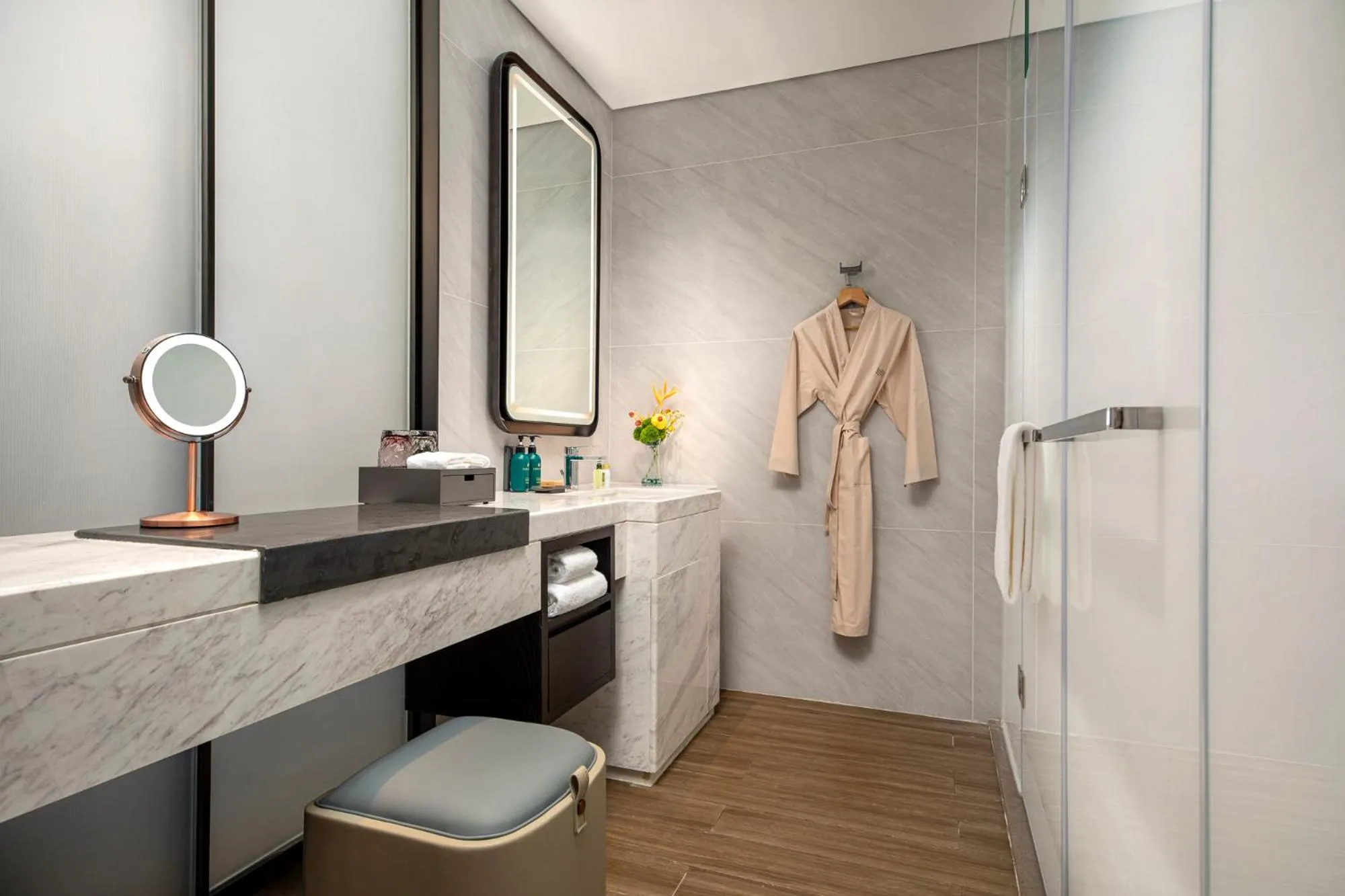 Toilet in Crowne Plaza Sanya Yazhou Bay by IHG