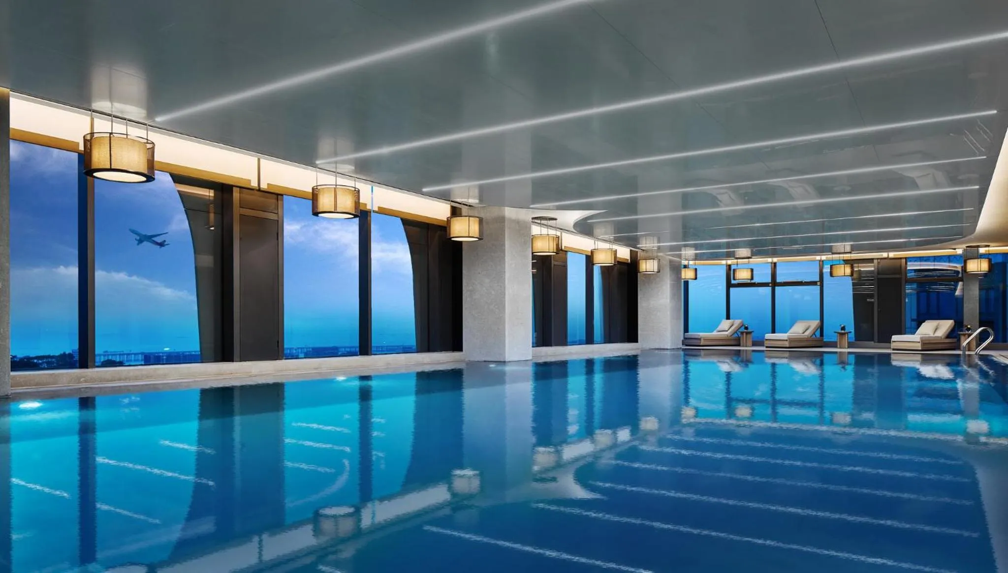 Fitness centre/facilities in HUALUXE Shenzhen Bao'an