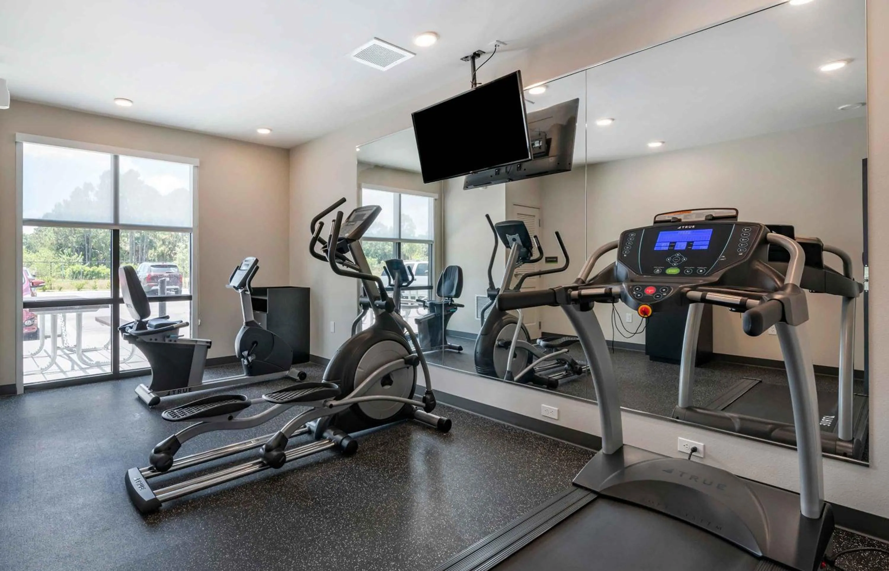 Fitness centre/facilities in Extended Stay America Premier Suites - San Antonio - Schertz
