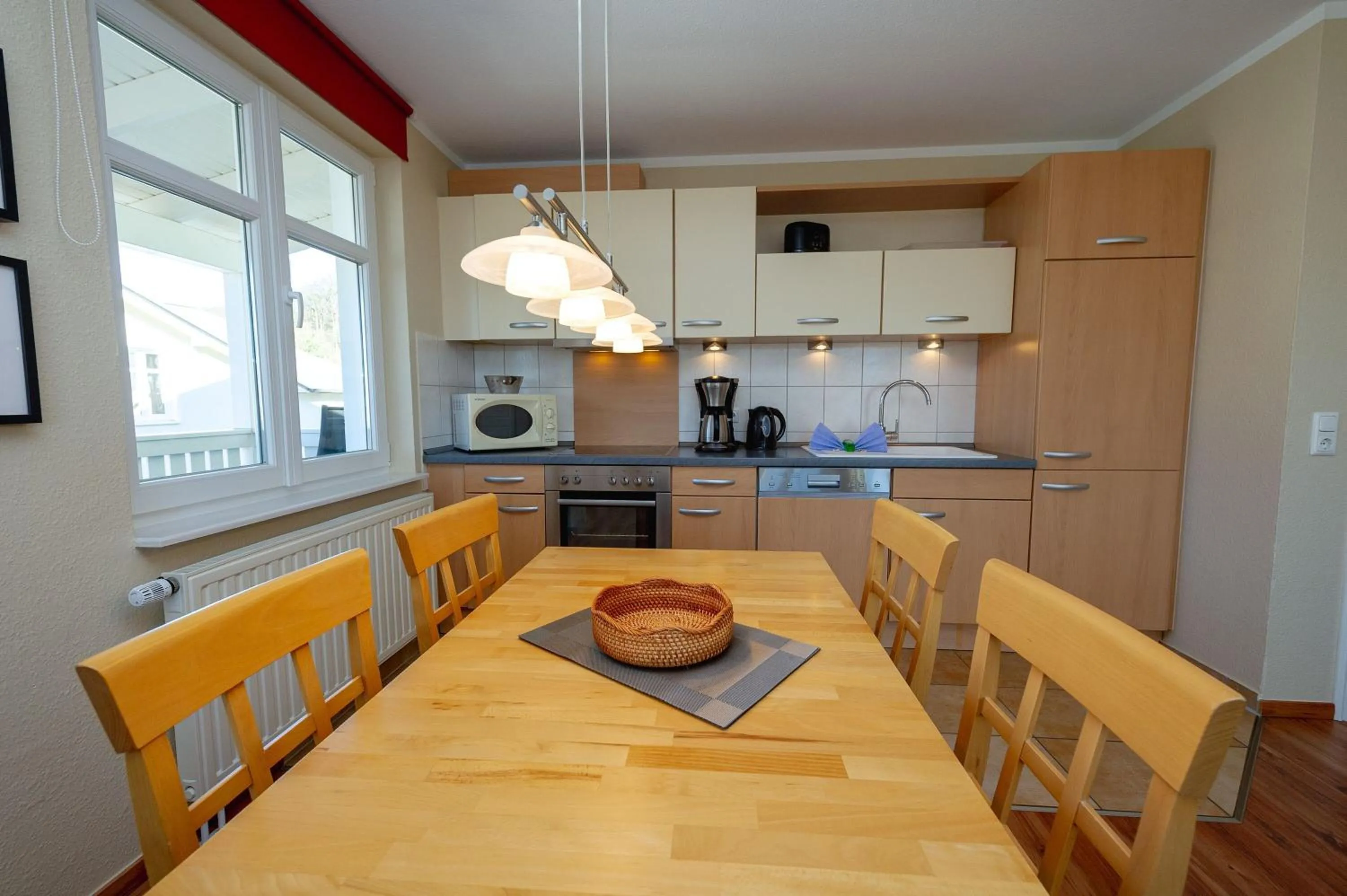 Kitchen or kitchenette in Villa Seerose - Appartement 08