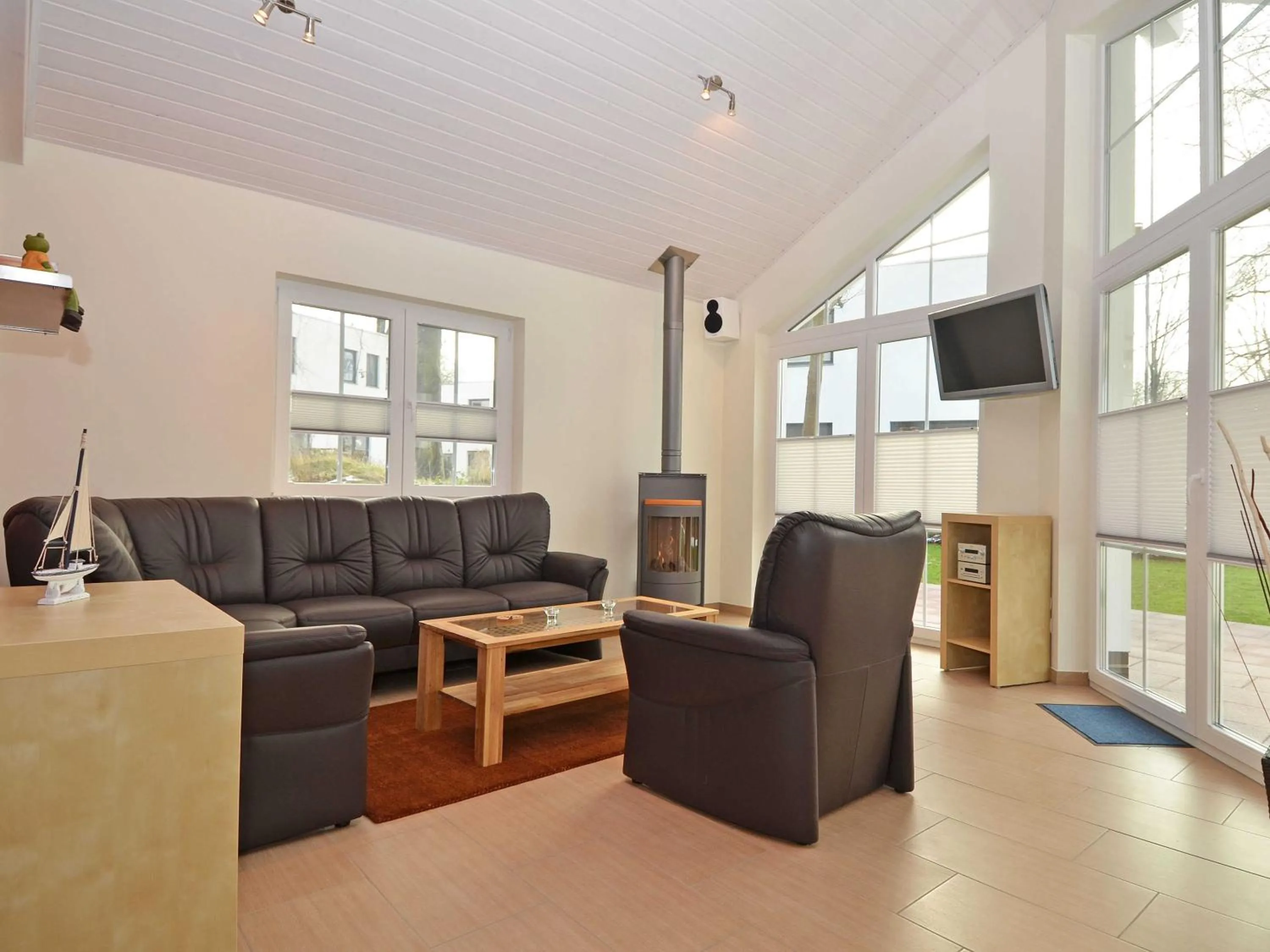 Communal lounge/ TV room in Strandhus Sellin - Apt. 02