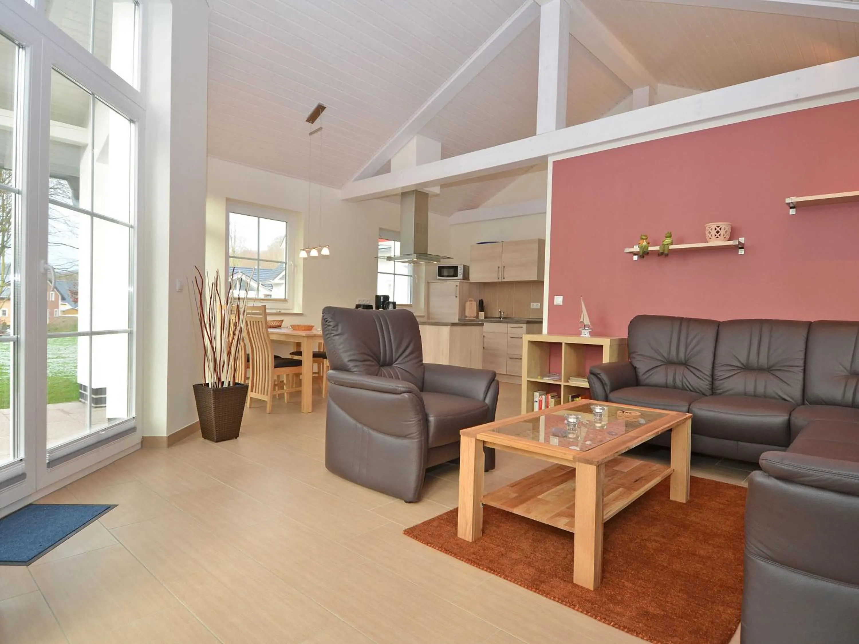 Kitchen or kitchenette in Strandhus Sellin - Apt. 02
