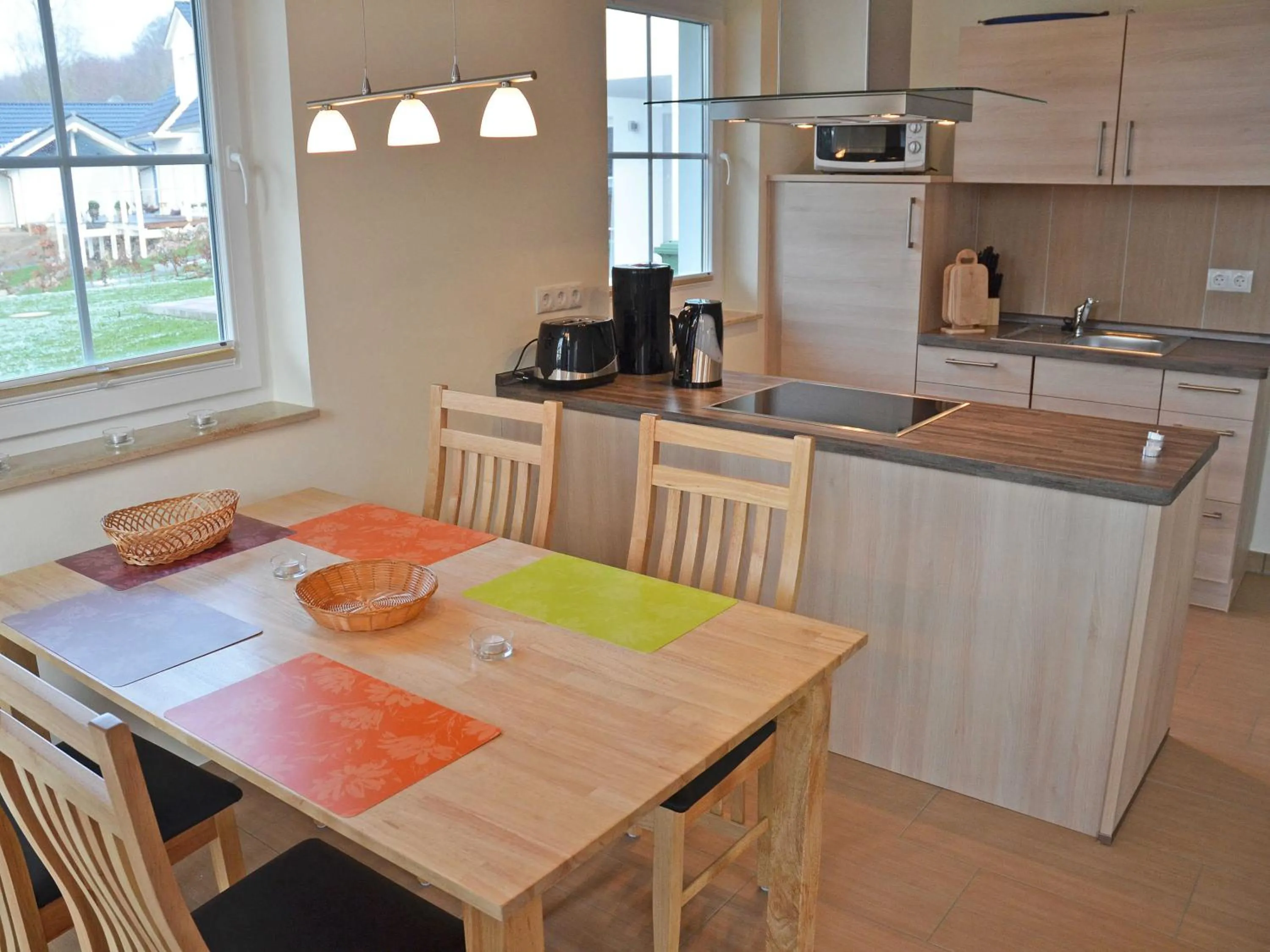 Kitchen or kitchenette in Strandhus Sellin - Apt. 02