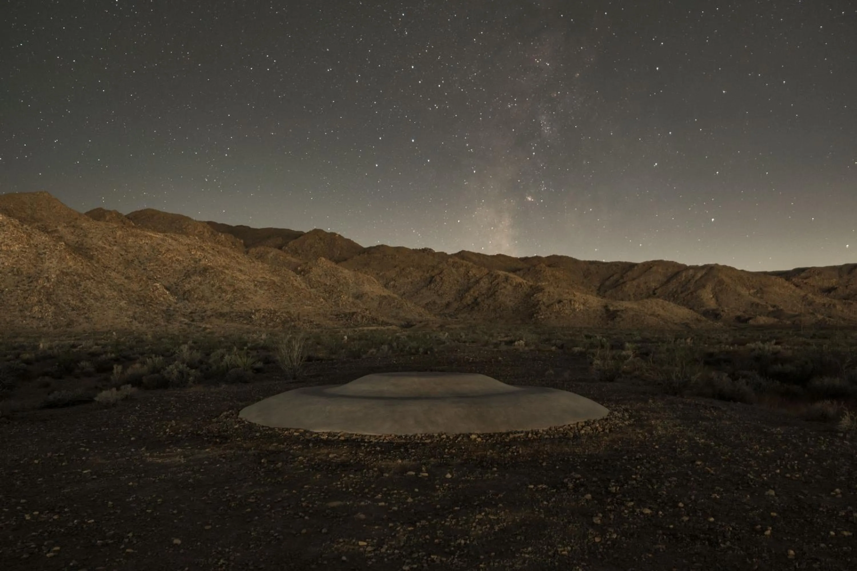 Patio in RESET Hotel Joshua Tree