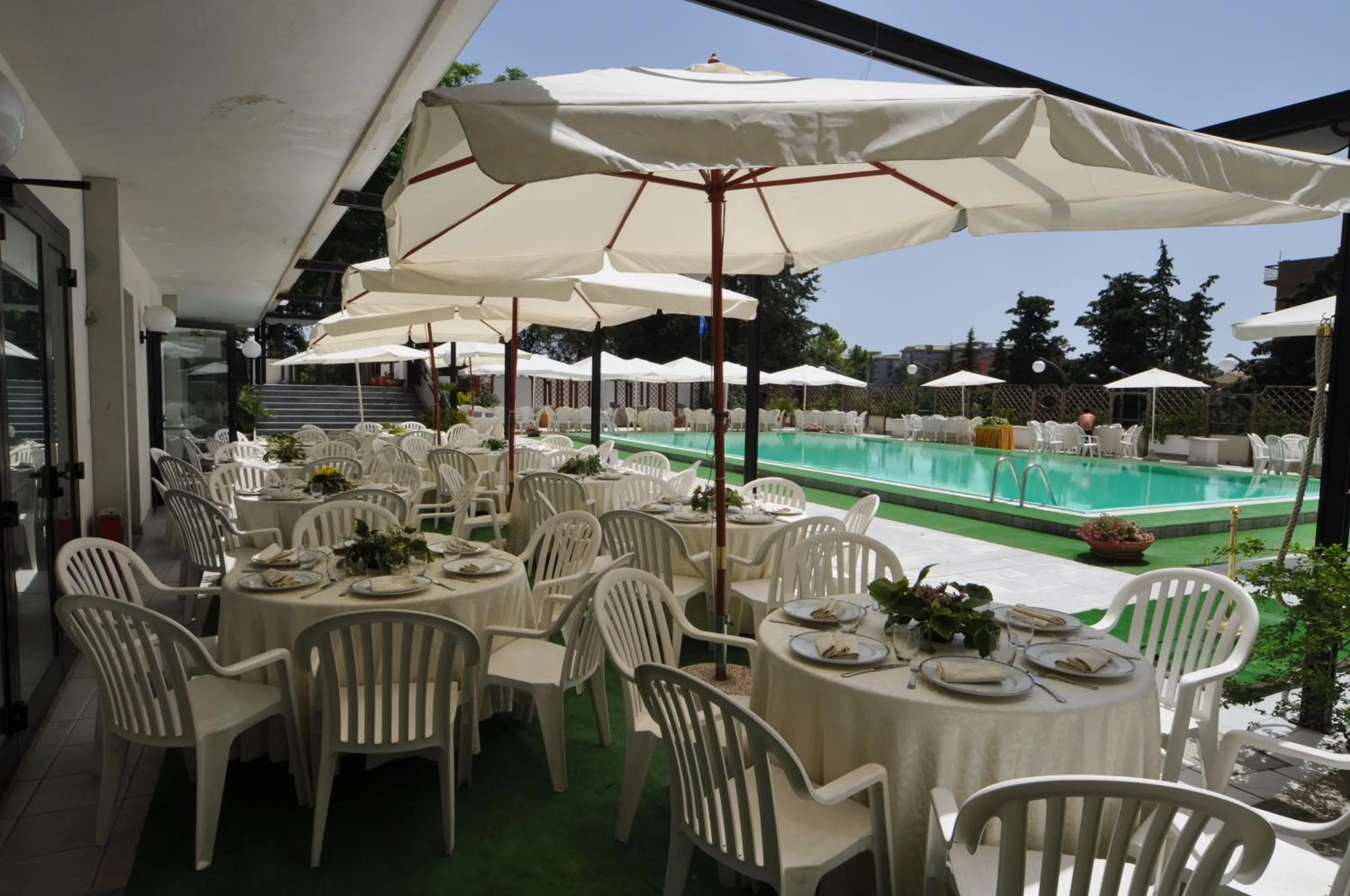 Balcony/Terrace in Hotel Du Parc