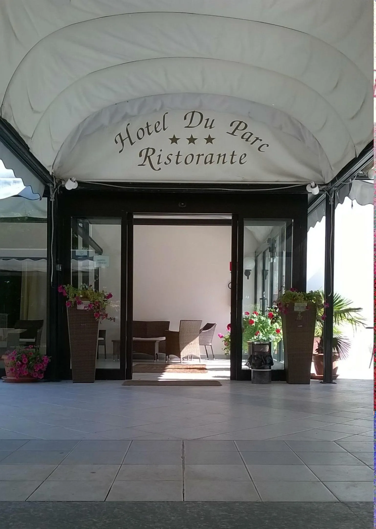 Facade/entrance in Hotel Du Parc