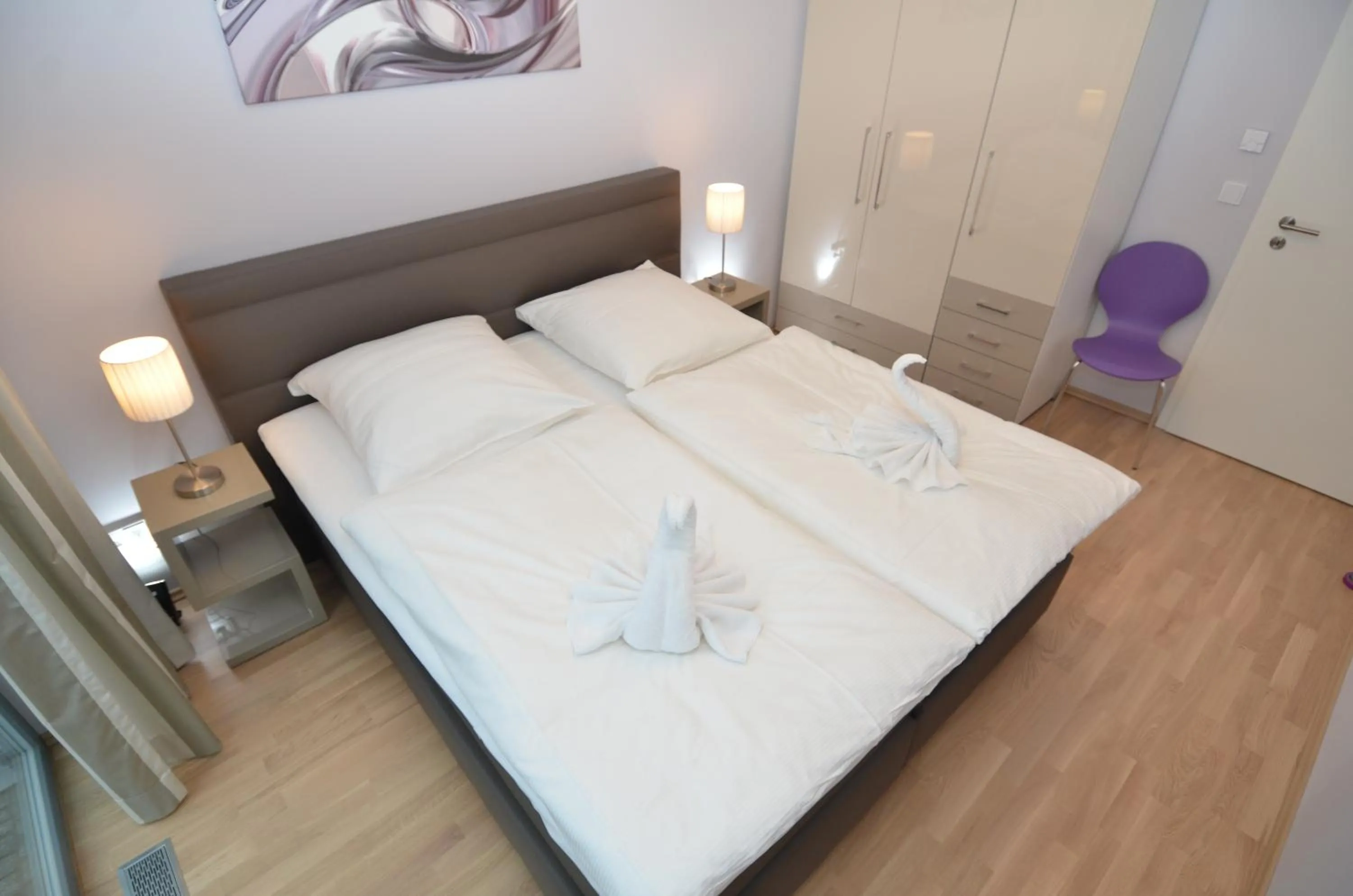 Bedroom, Bed in Villa Felicitas