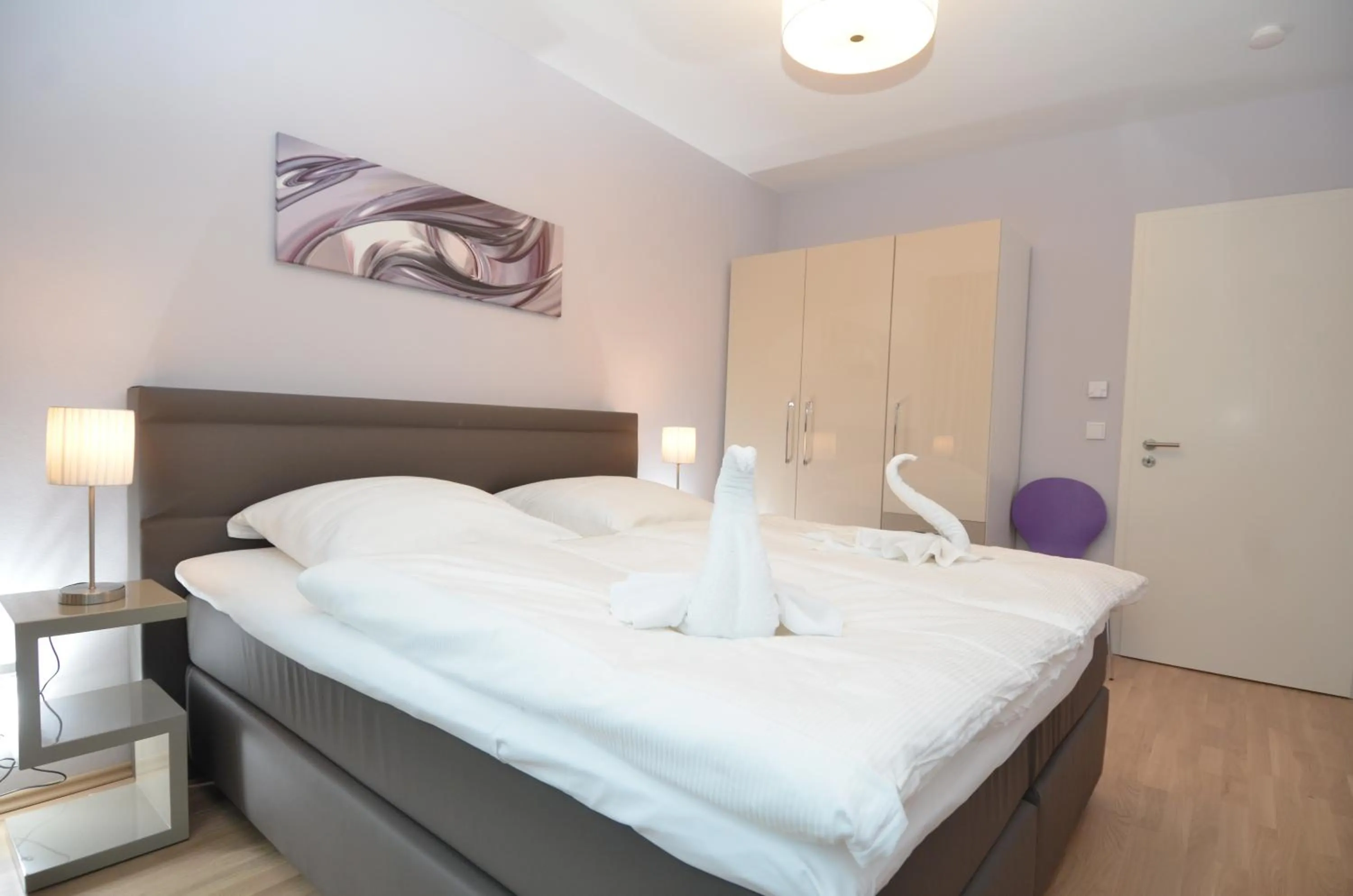 Bedroom, Bed in Villa Felicitas