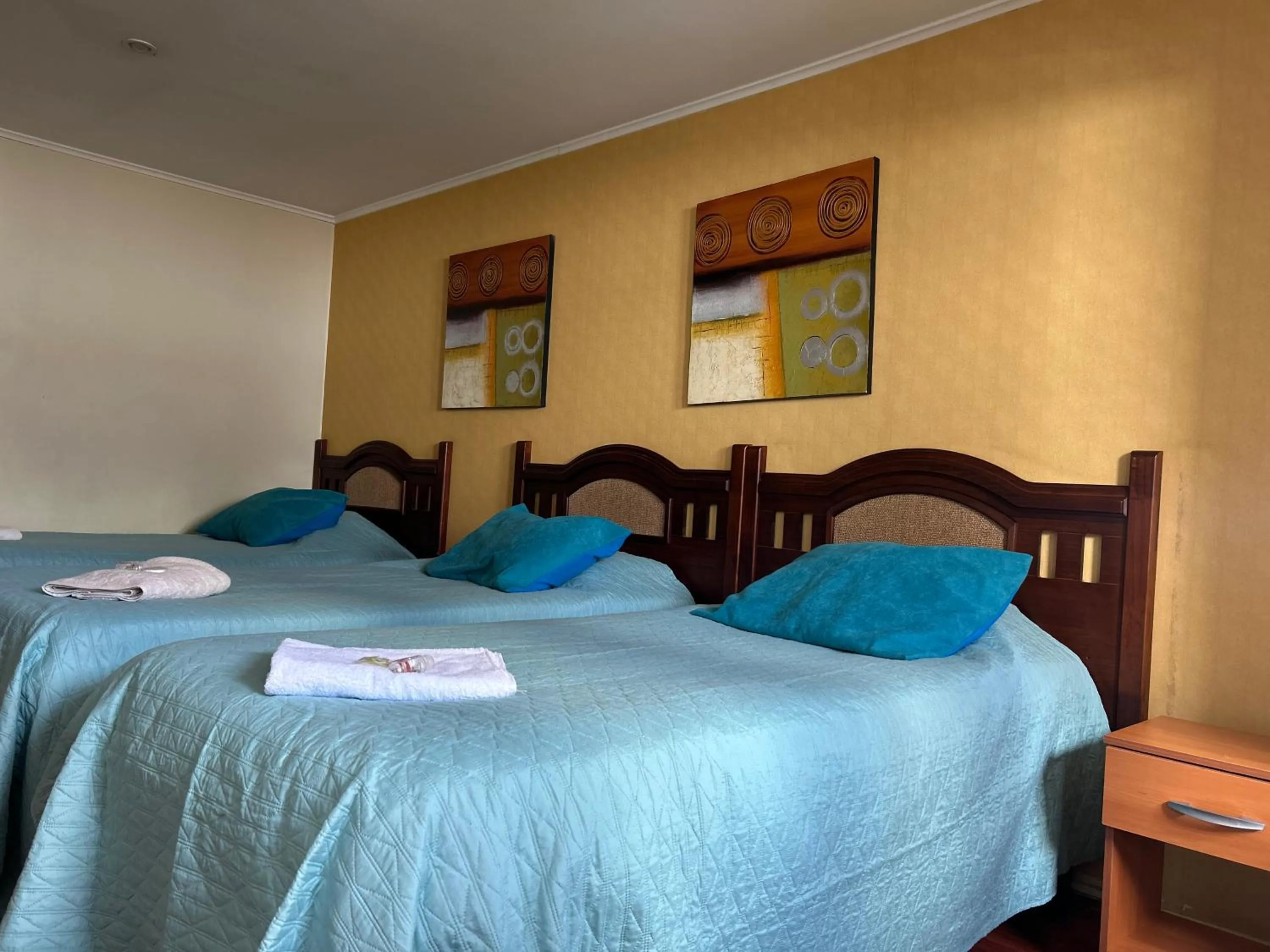 Bed in Hostal Don Guillermo