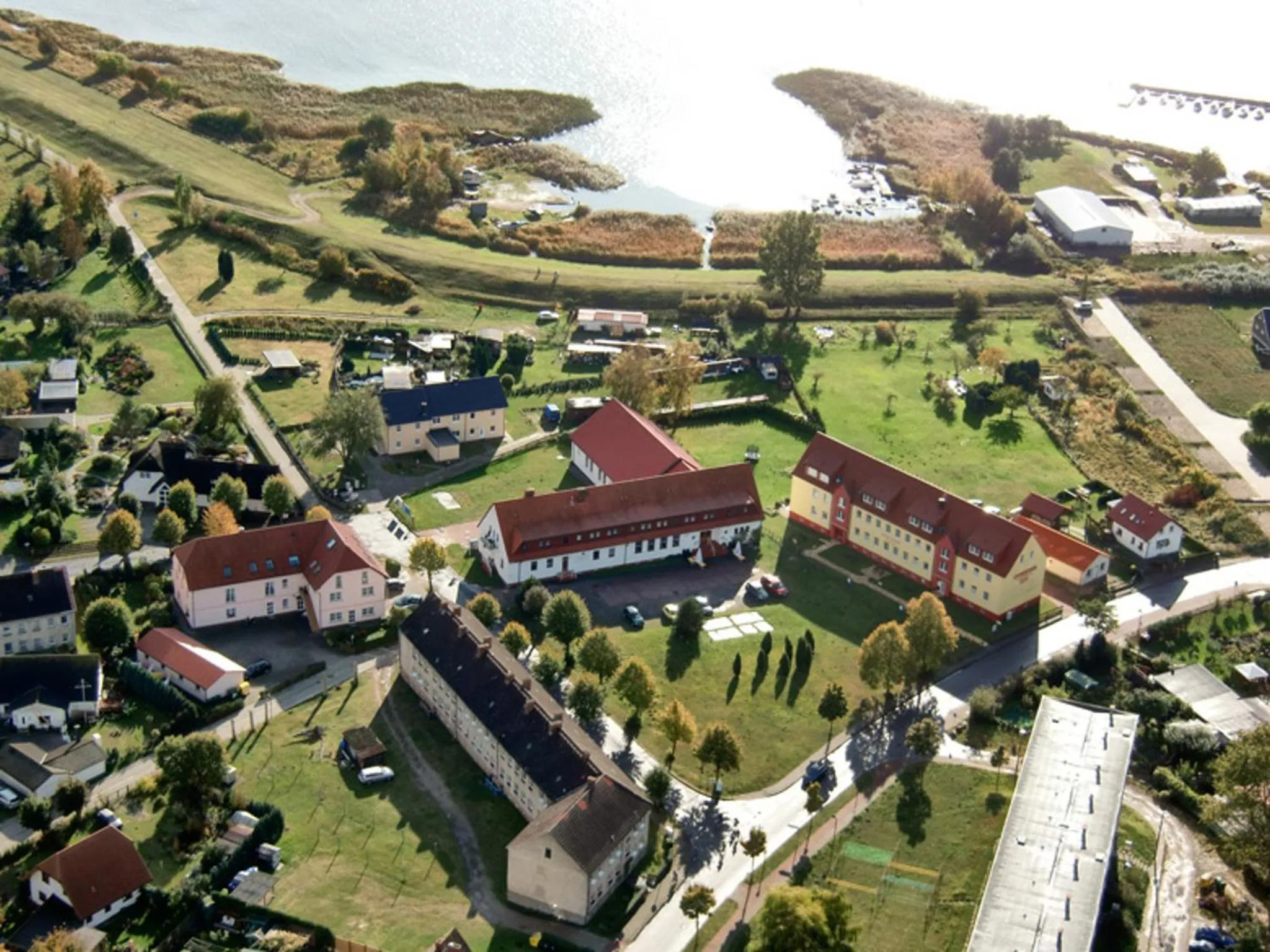 Bird's eye view in Hotel und Restaurant "Zur Zwiebel"