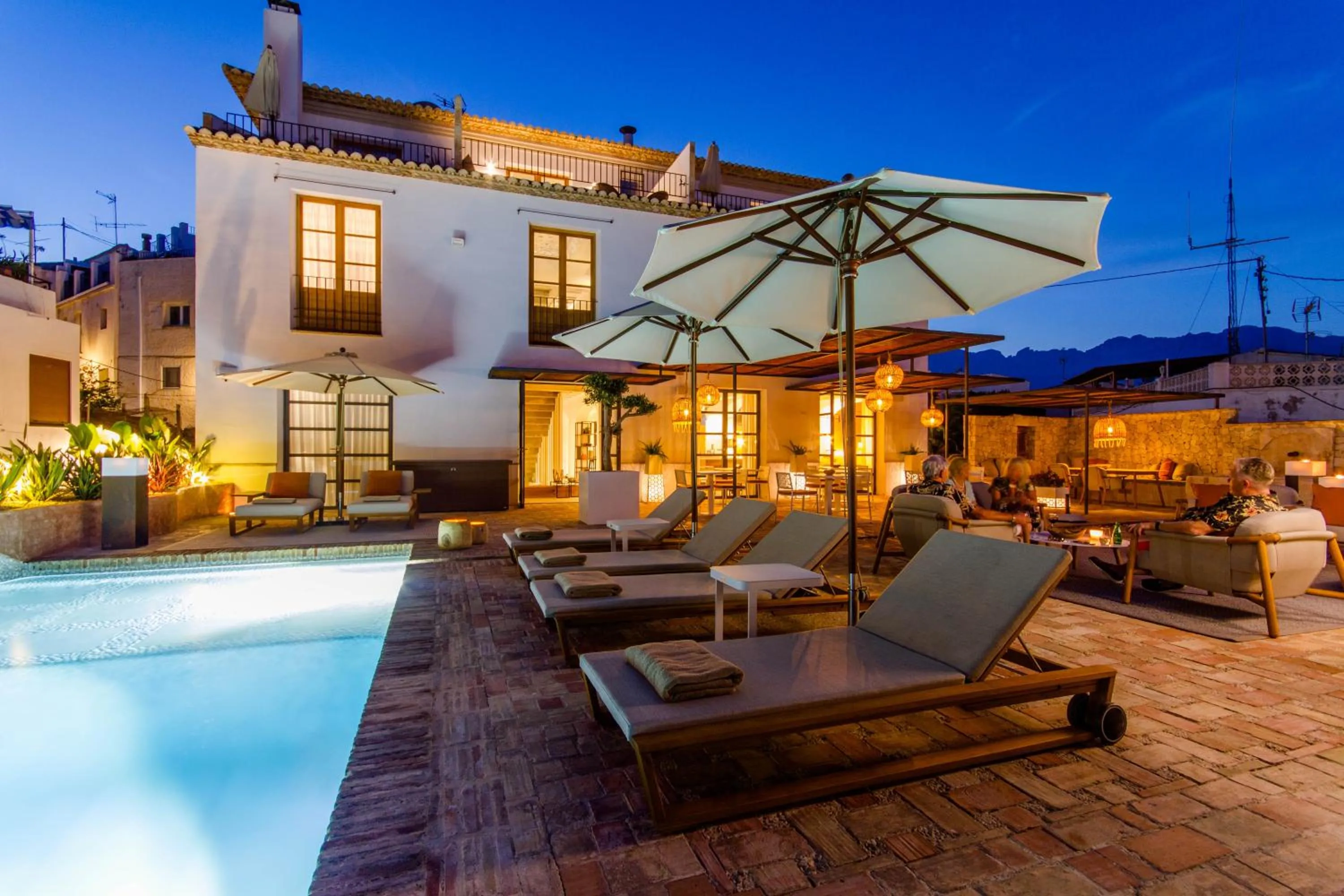 Patio in La Serena Boutique Hotel & Wellness - Altea