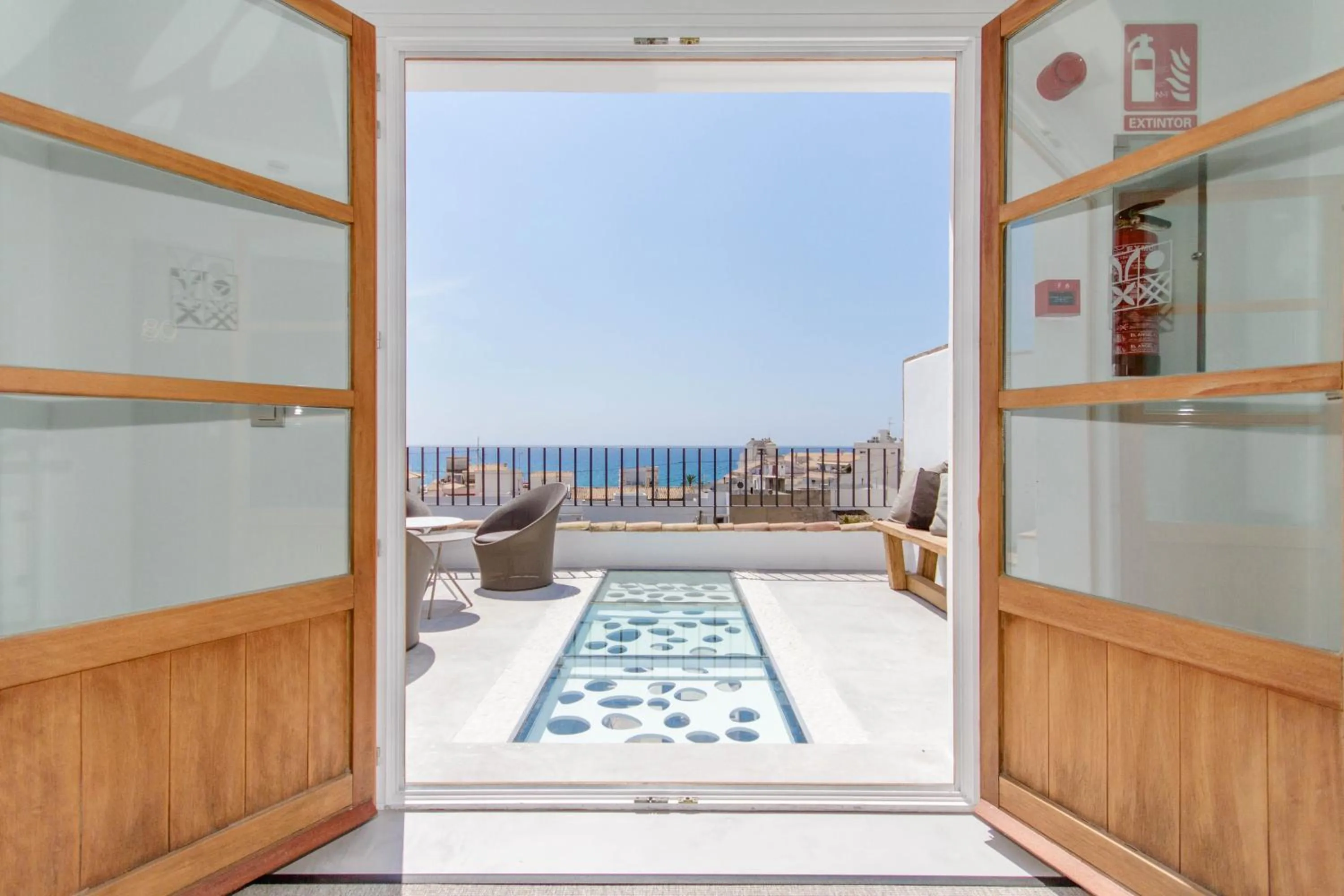 Balcony/Terrace in La Serena Boutique Hotel & Wellness - Altea