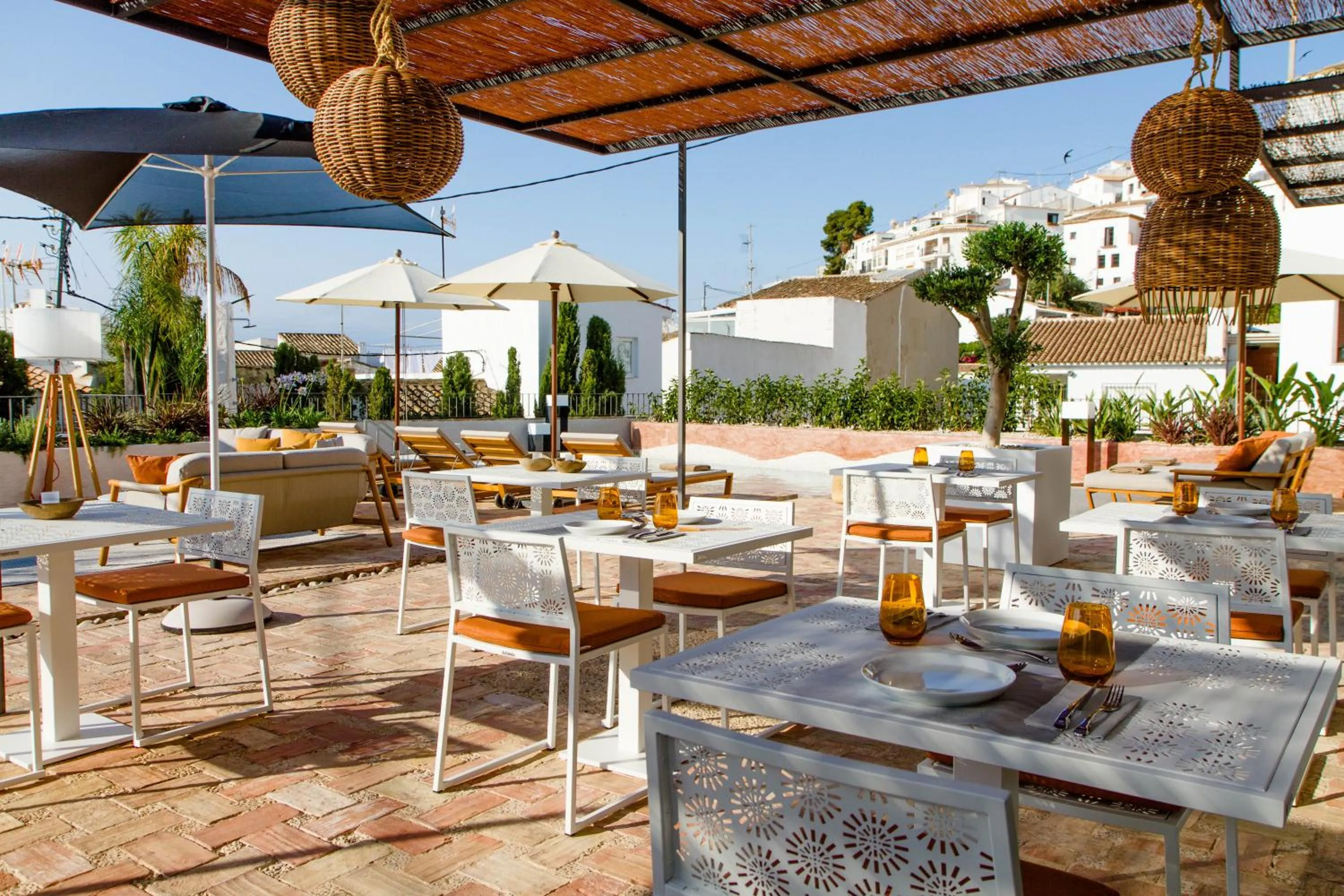 Patio in La Serena Boutique Hotel & Wellness - Altea