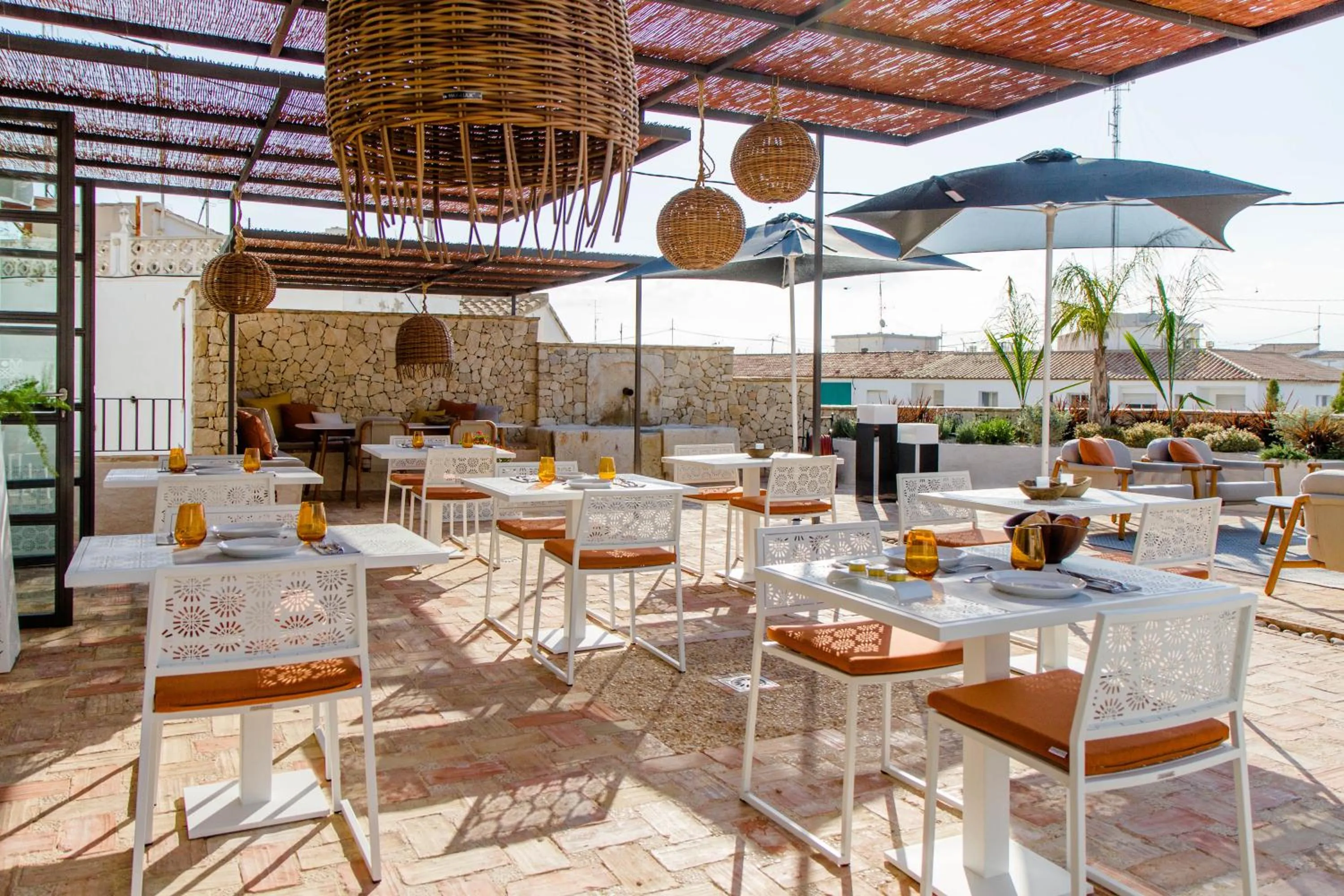 Patio in La Serena Boutique Hotel & Wellness - Altea