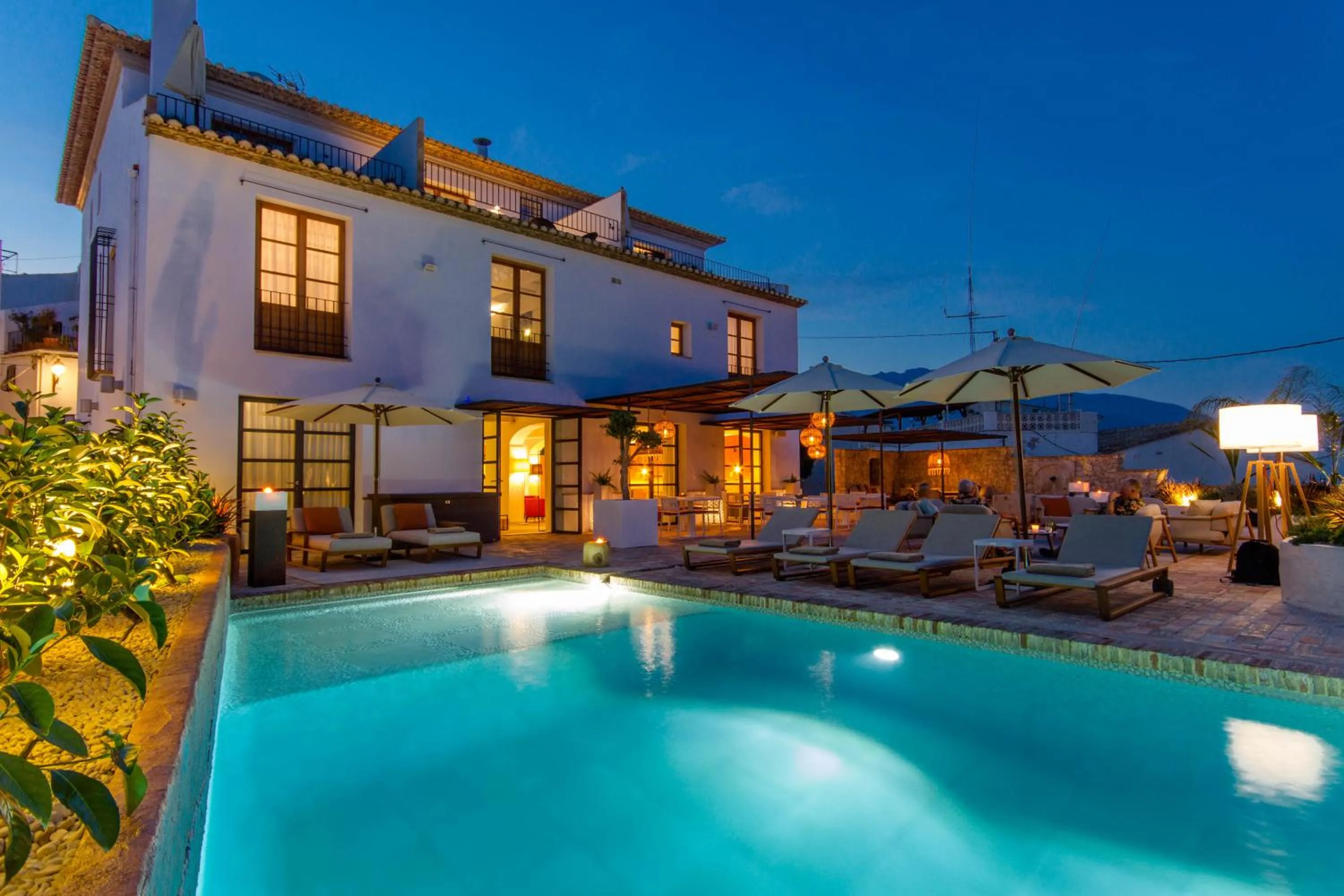 Patio in La Serena Boutique Hotel & Wellness - Altea