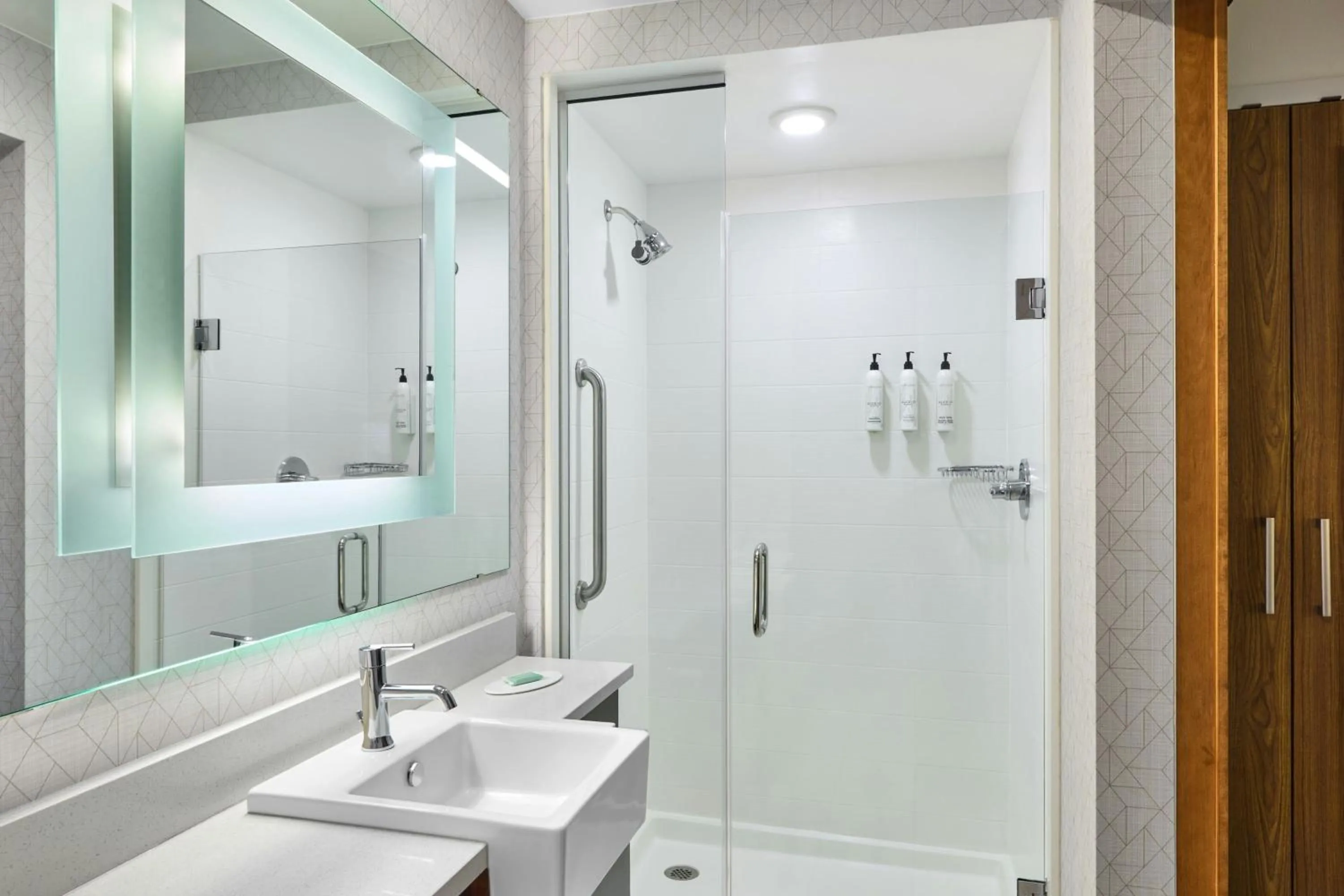 Bathroom in SpringHill Suites Lumberton