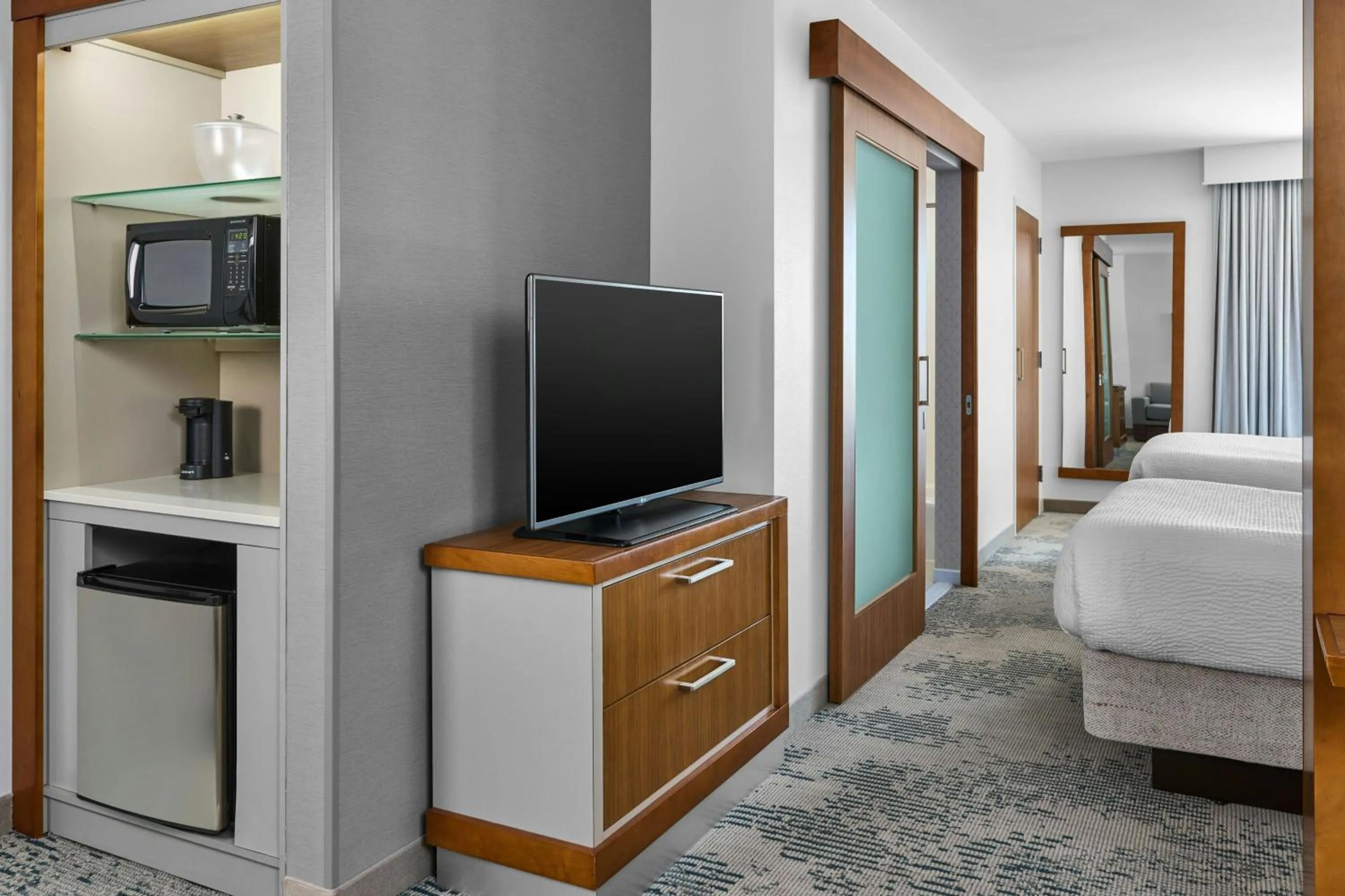 Photo of the whole room, Bed in SpringHill Suites Lumberton