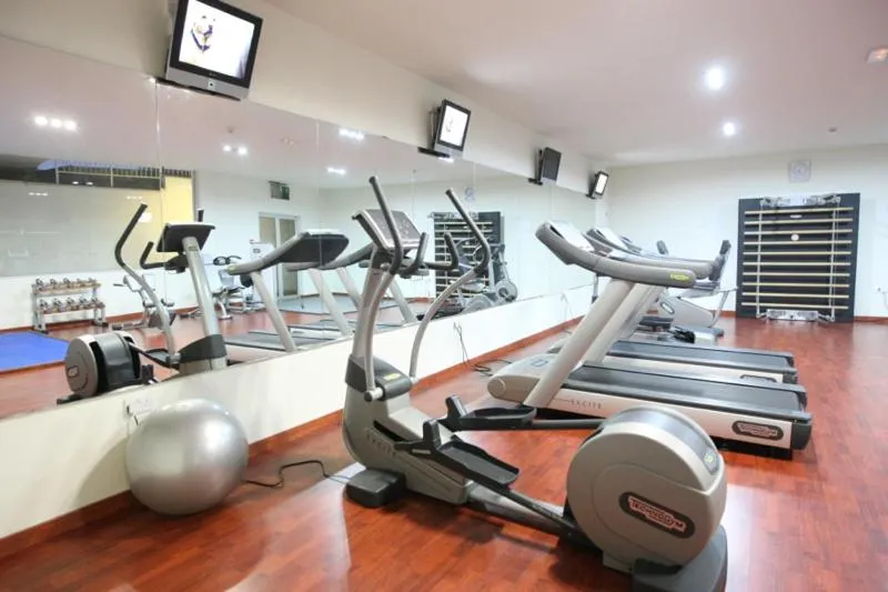 Fitness centre/facilities in Vrissiana Boutique Beach Hotel