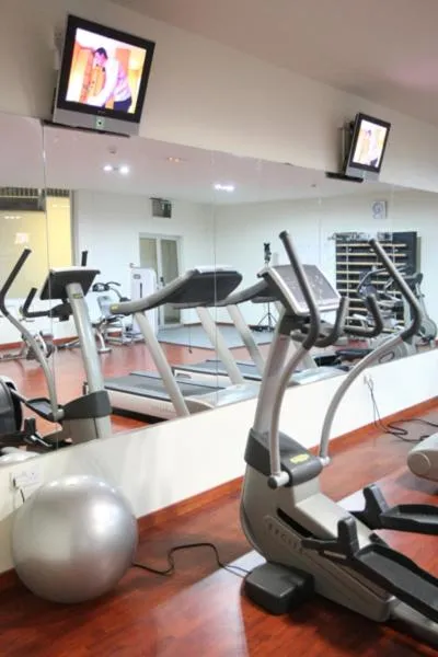 Fitness centre/facilities in Vrissiana Boutique Beach Hotel