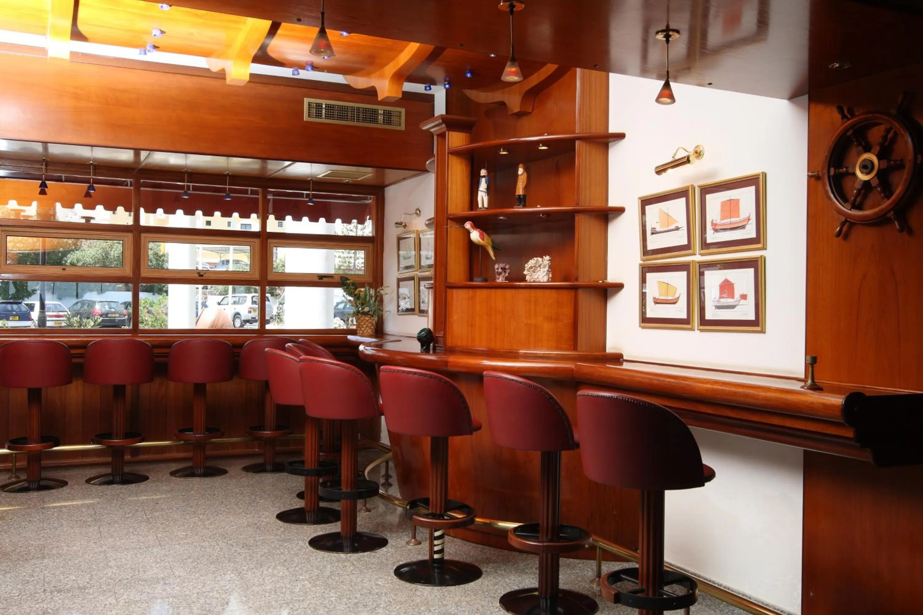 Lounge or bar in Odessa Beach Hotel