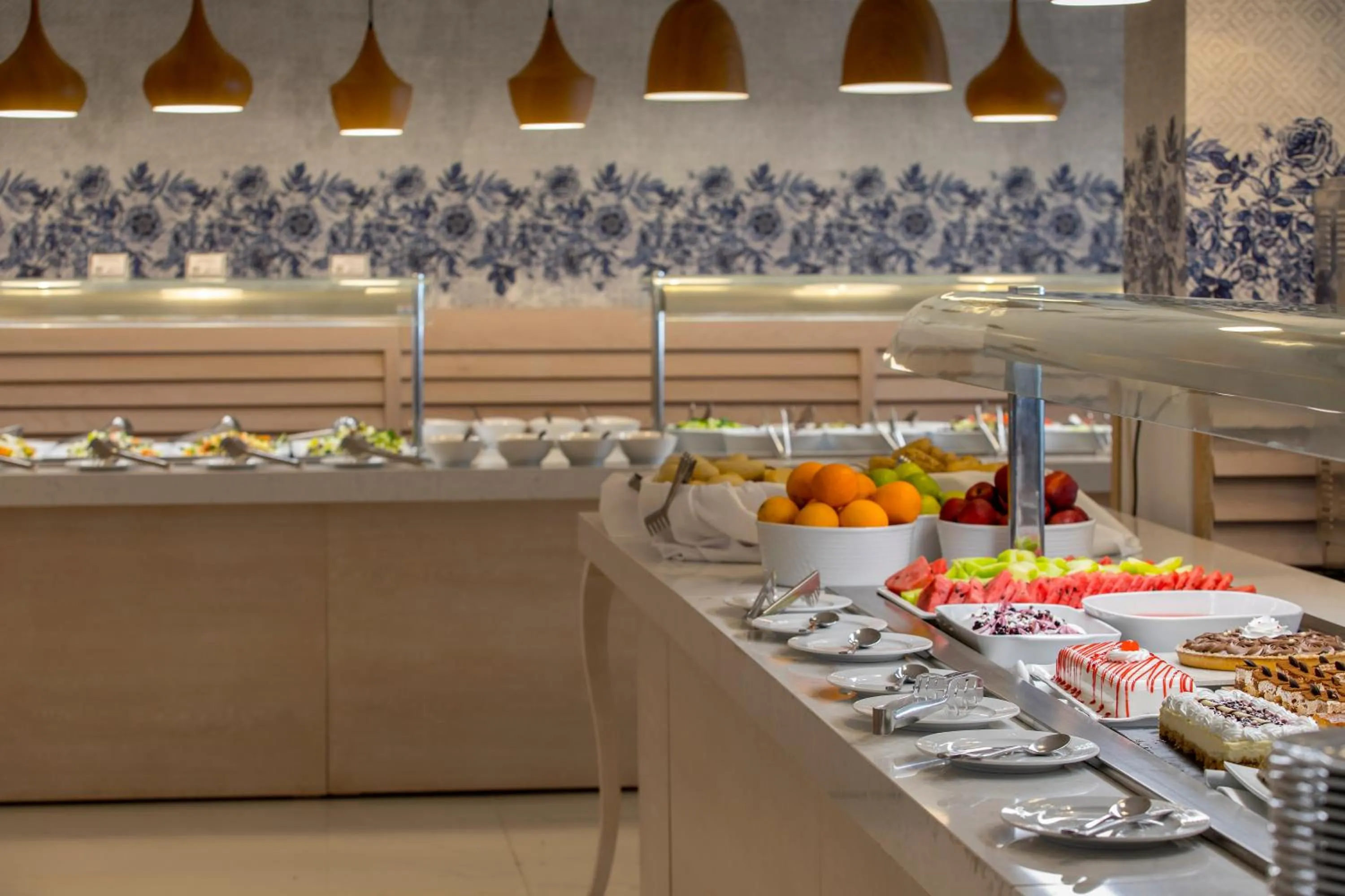 Food and drinks in Odessa Beach Hotel