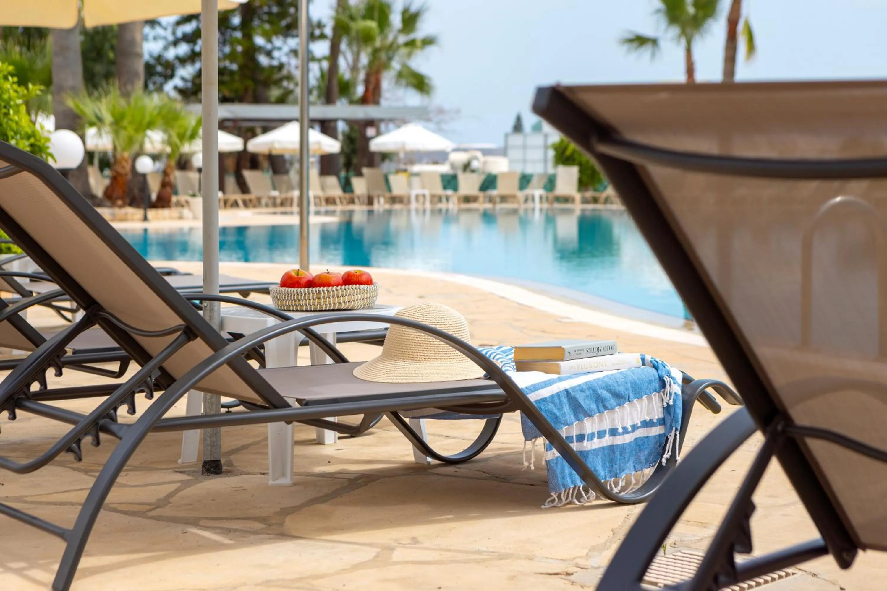 Swimming pool in Antigoni Hotel