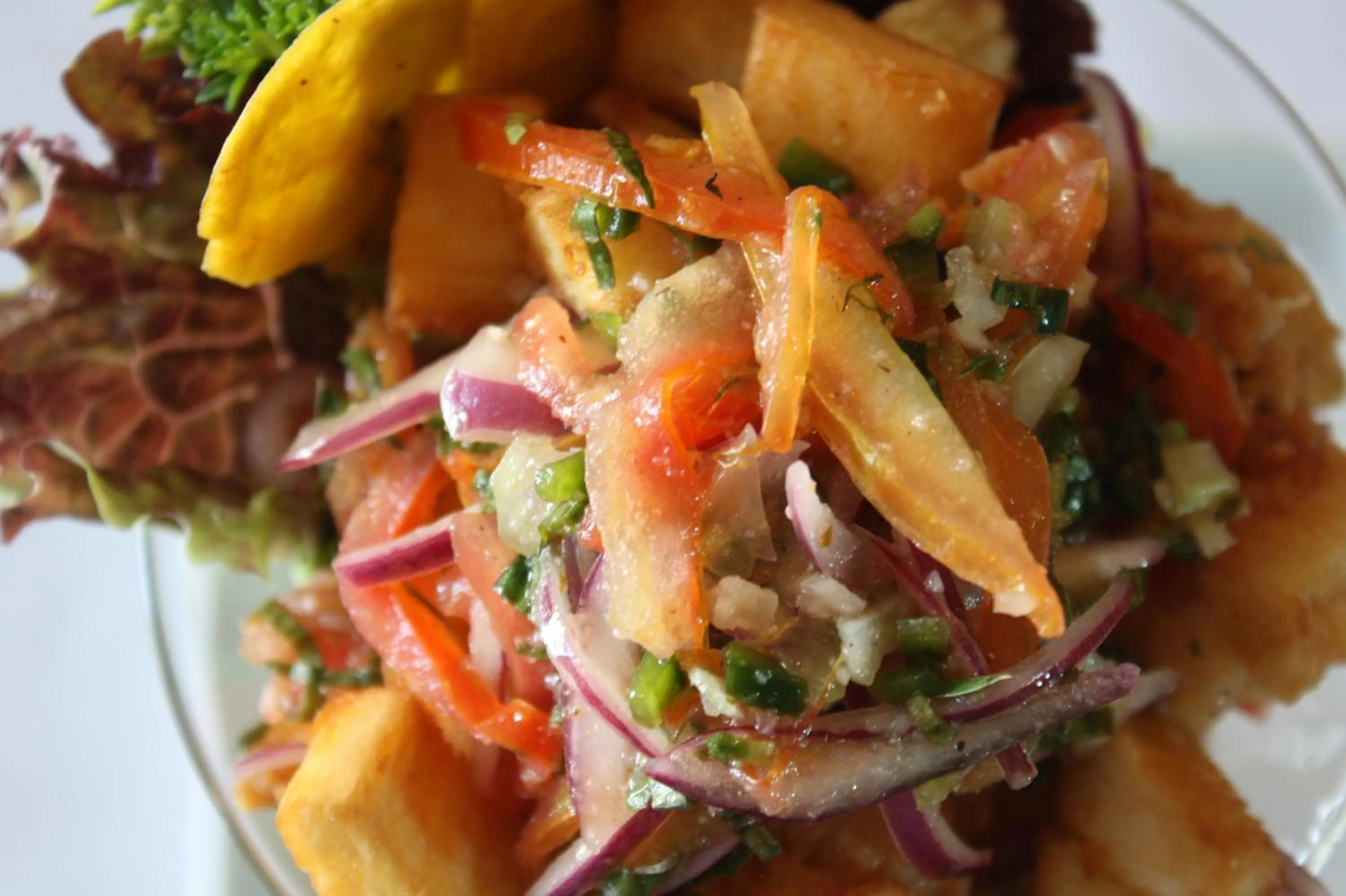 Food close-up in Hotel Gran David