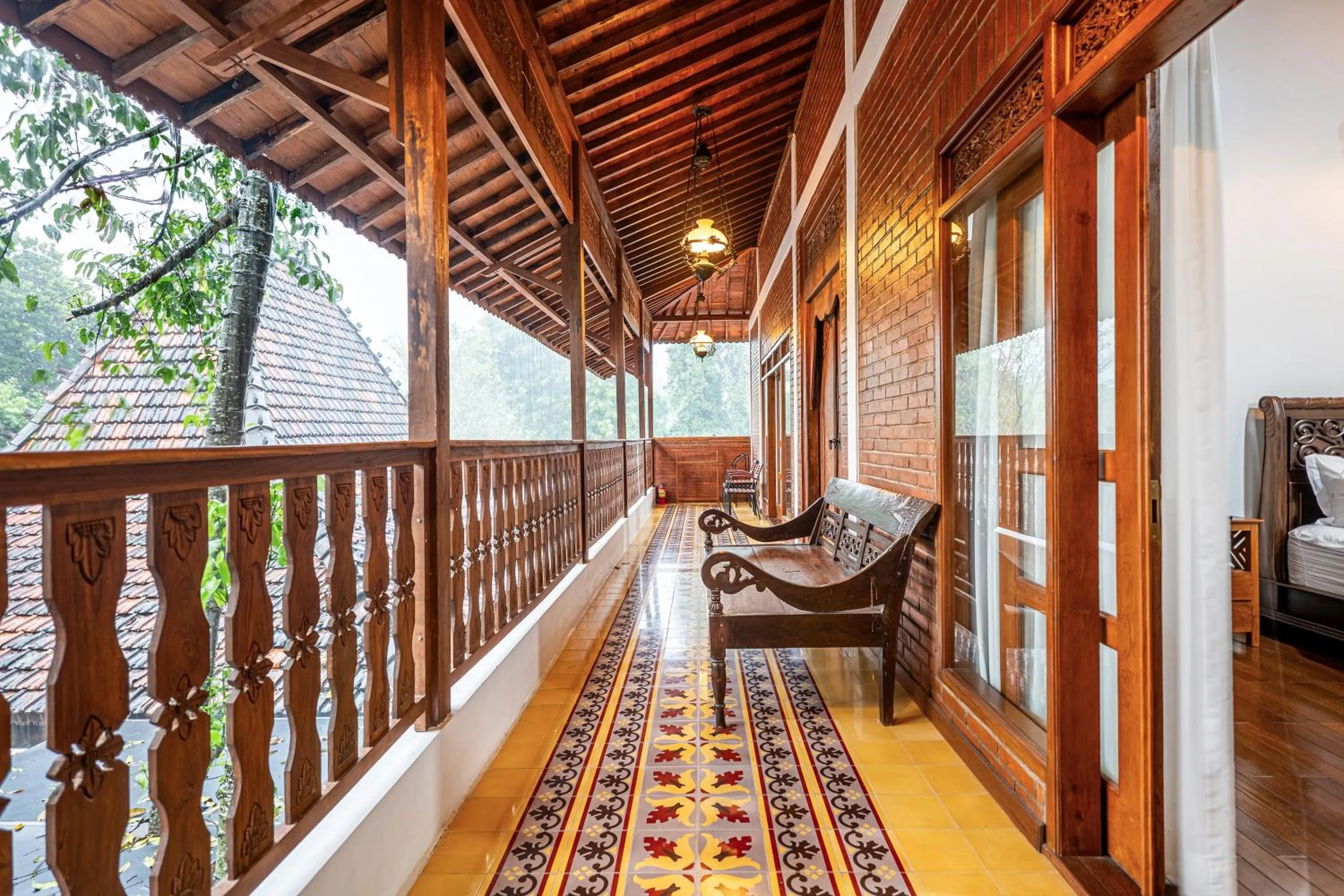 Balcony/Terrace in Joglo Wardani