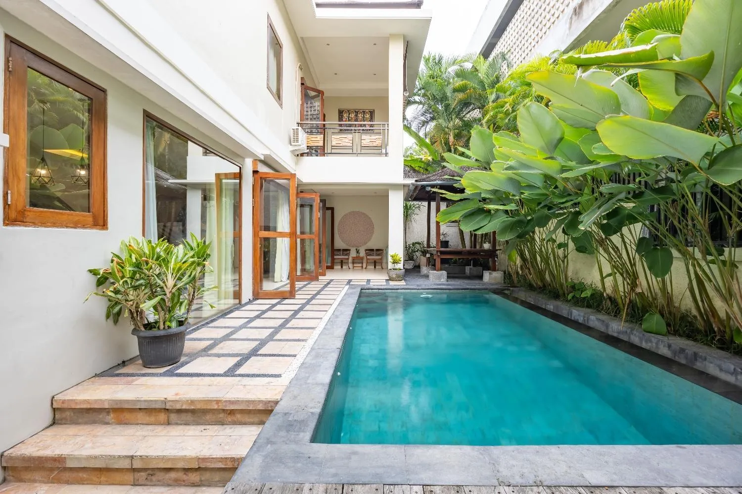 Pool view in Cove The Ricks Villa