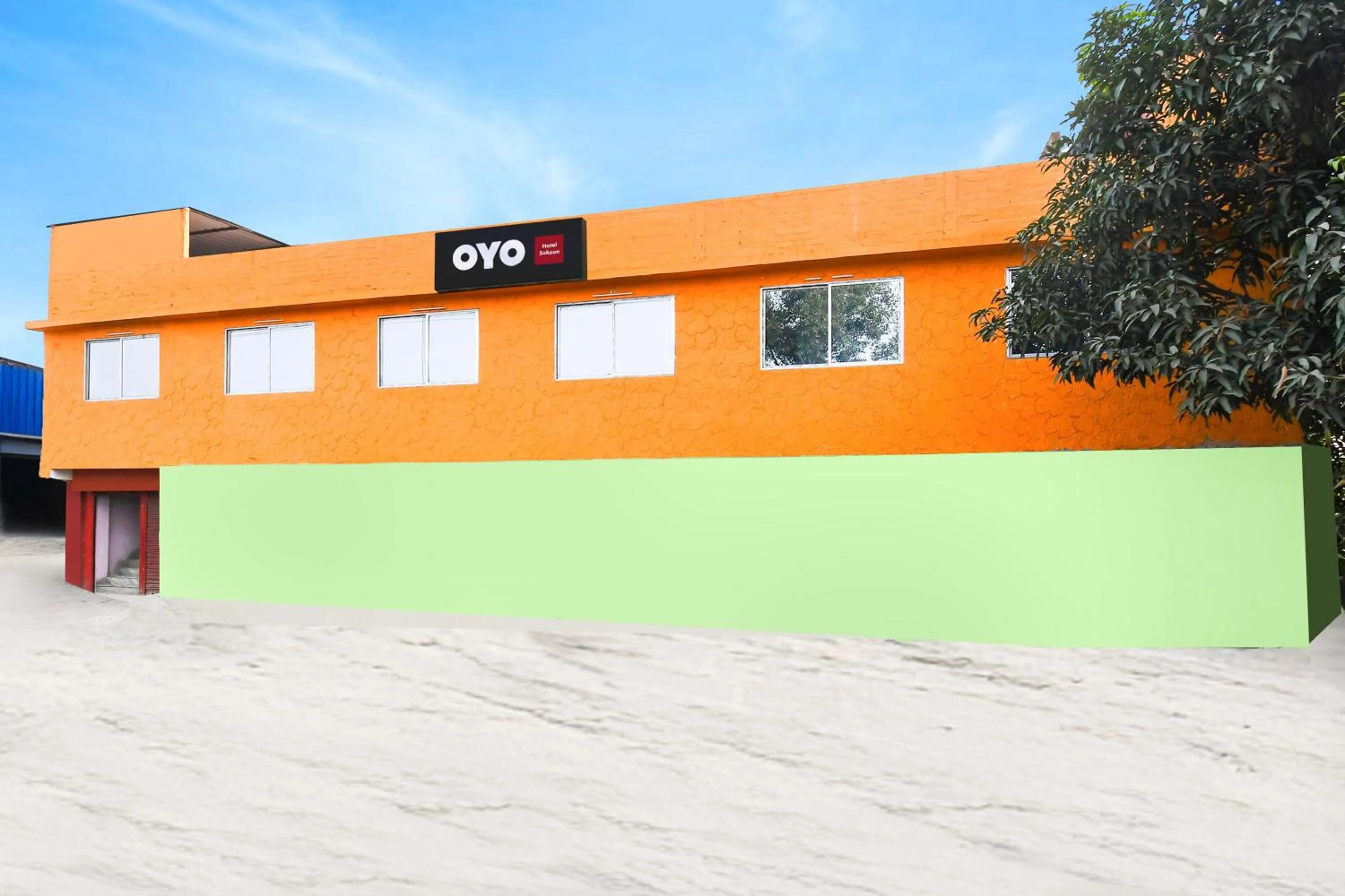 Facade/entrance in Hotel O SUKOON