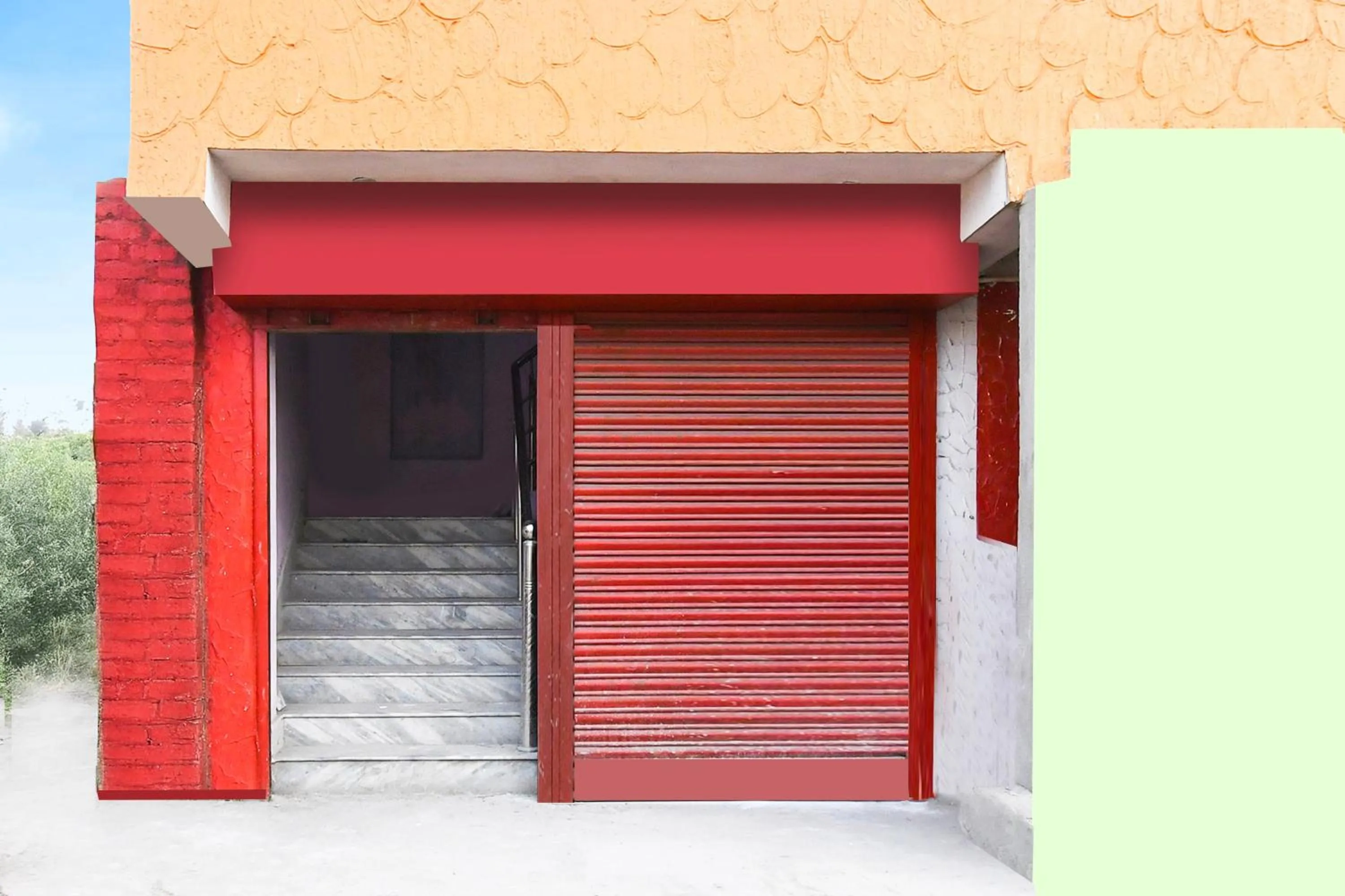 Facade/entrance in Hotel O SUKOON