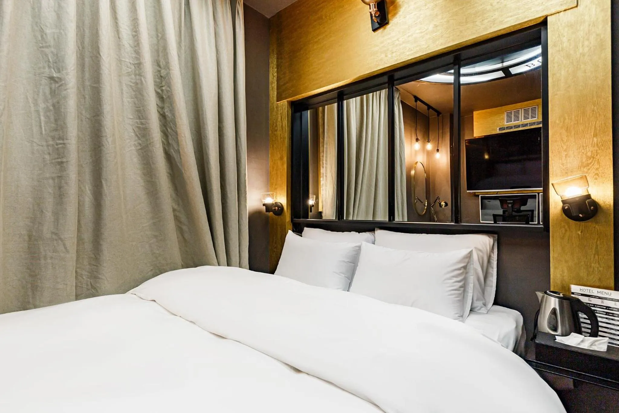 Bed in Seosan No25 Hotel