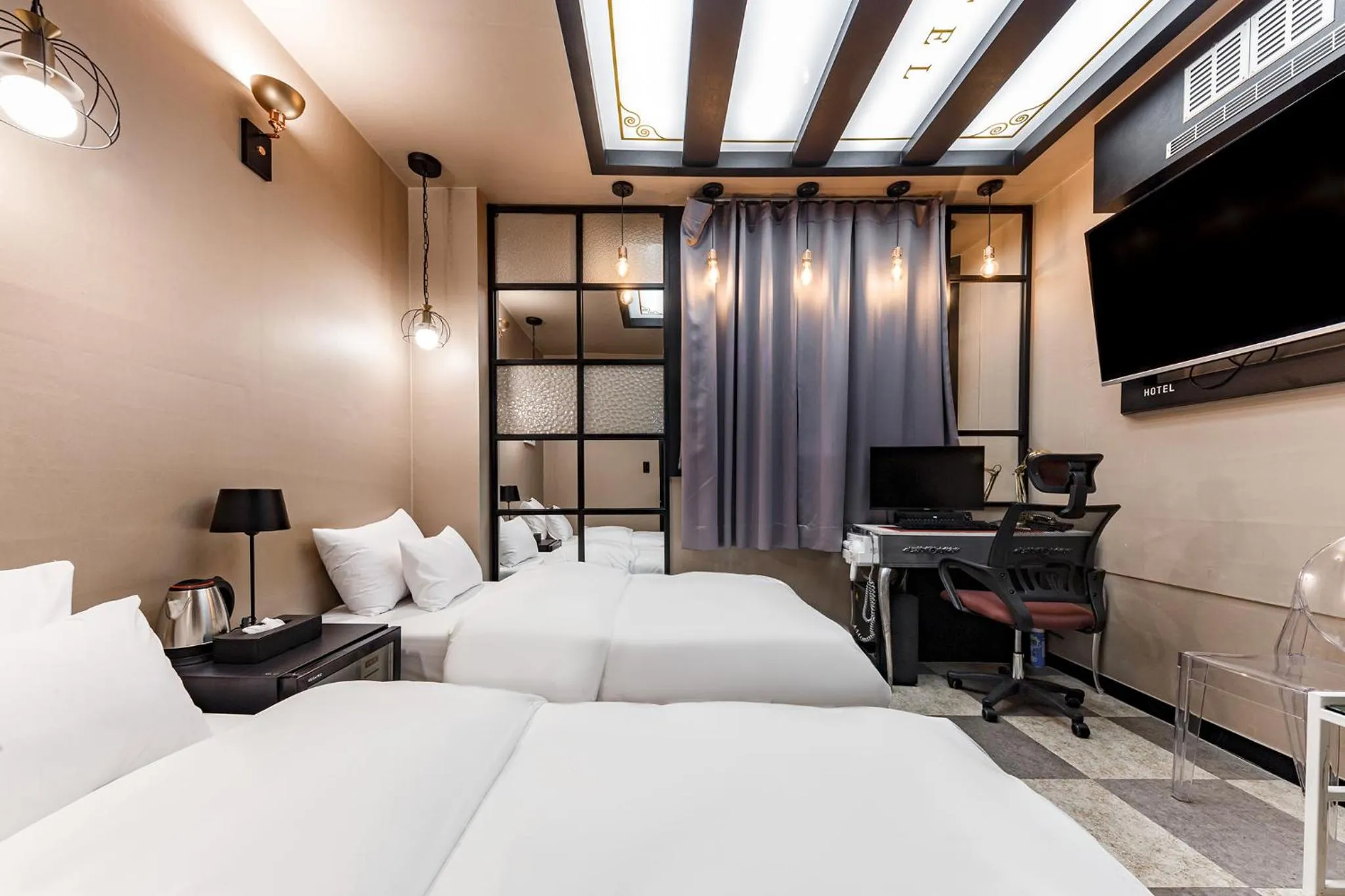 Bed in Seosan No25 Hotel