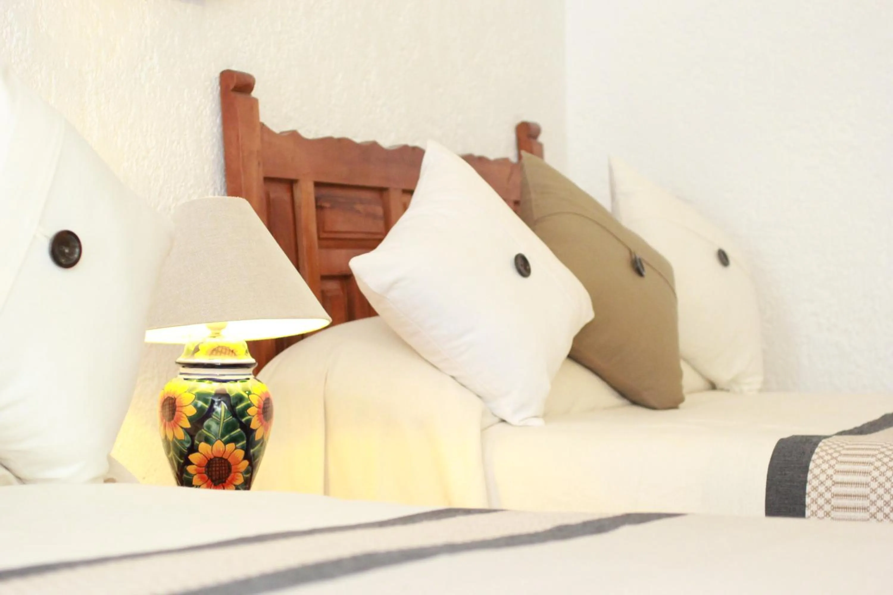 Bed in Hotel Mesón del Rosario