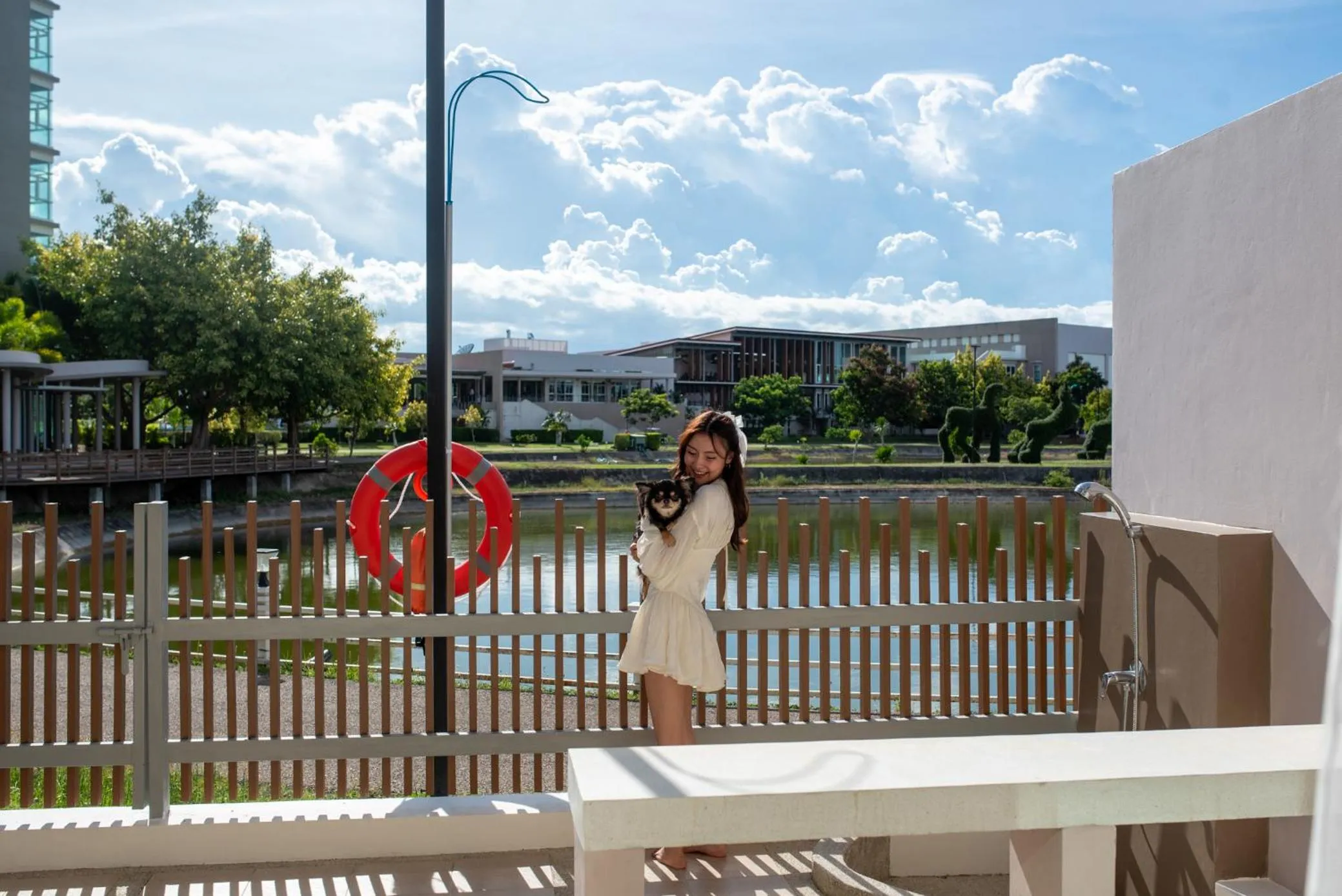 Lake view in The Kaset, Hua Hin