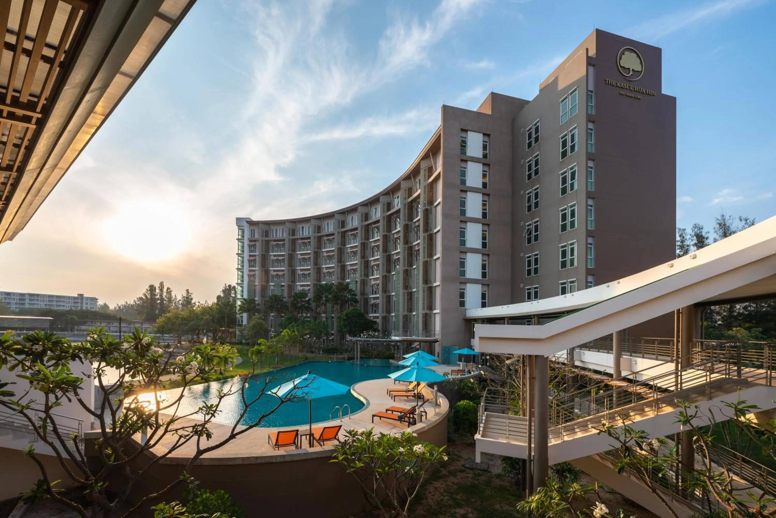 Property building in The Kaset, Hua Hin