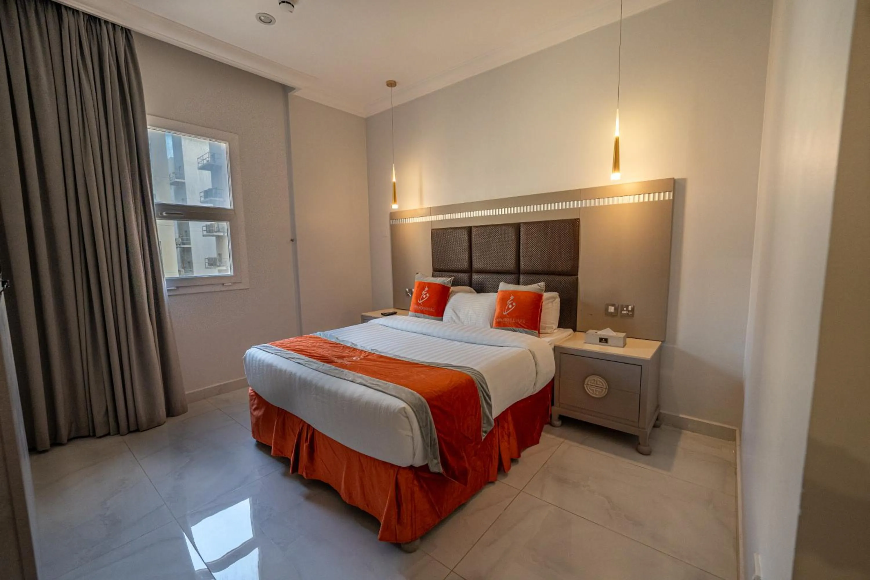 Bed in وهج للشقق الفندقية Wahaj Hotel Apartments 2
